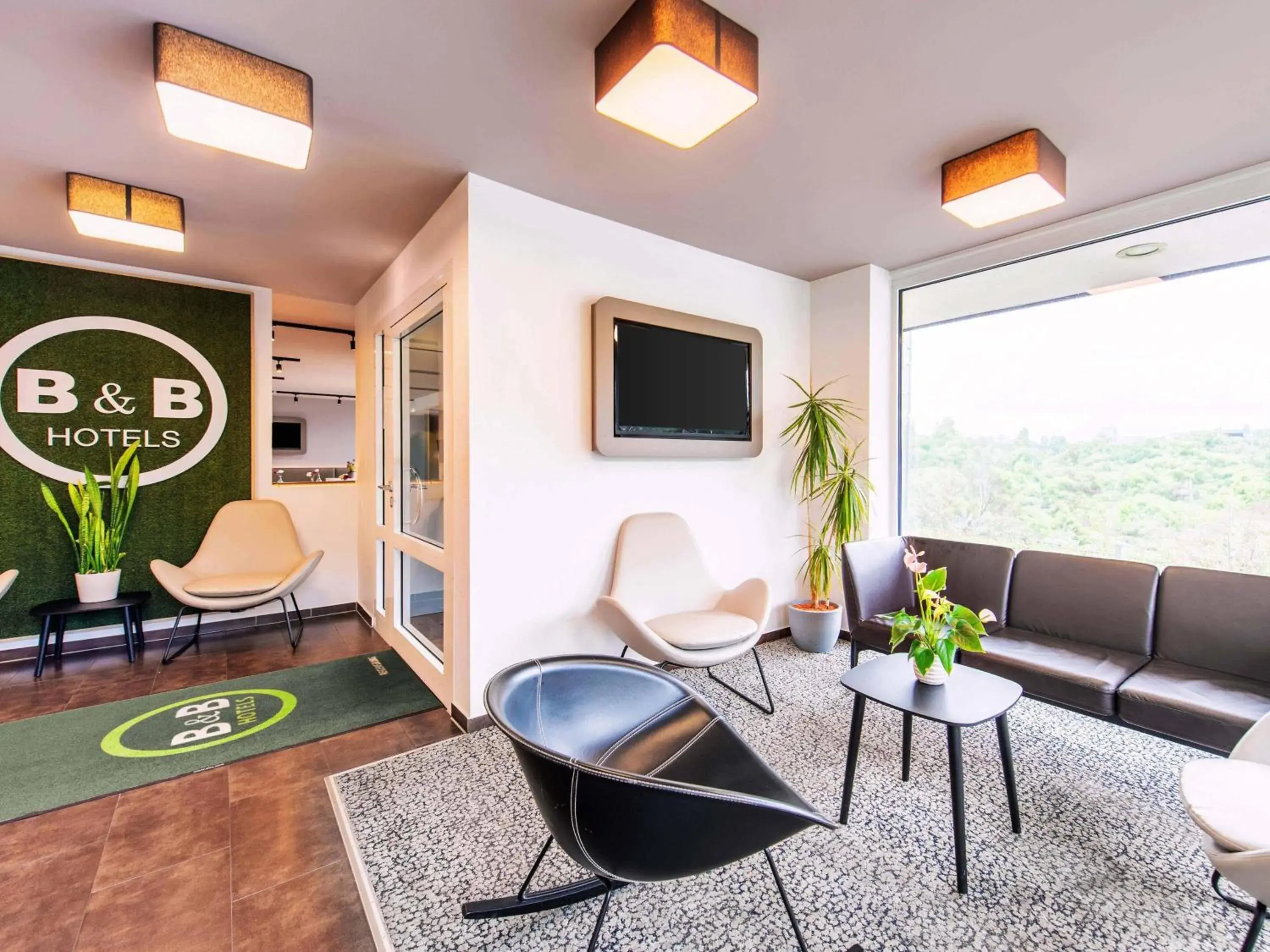 Lobby or reception in B&B Hotel Regensburg-City Lobby or reception in B&B Hotel Regensburg-City