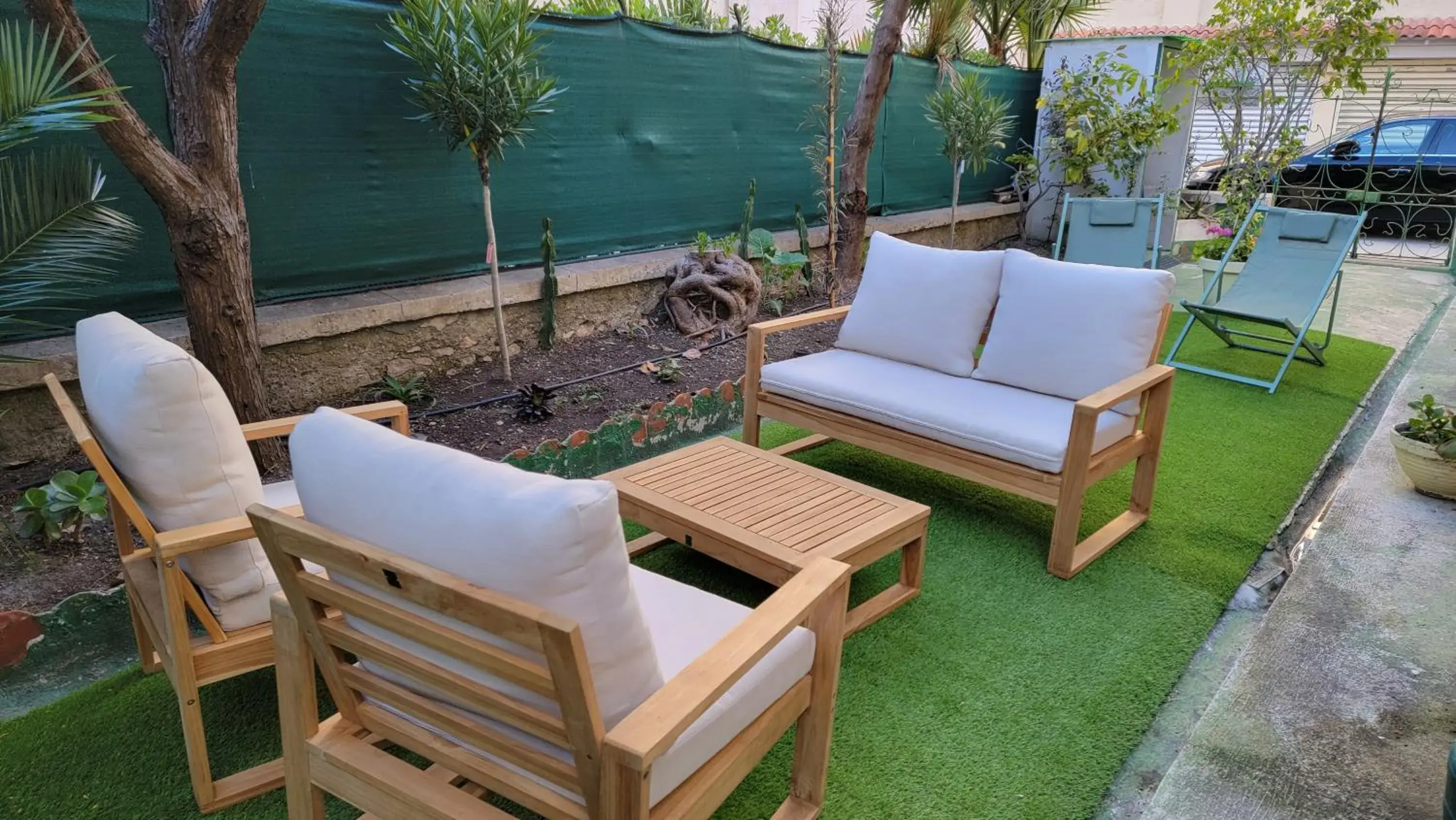 Seating area in Villa Eden