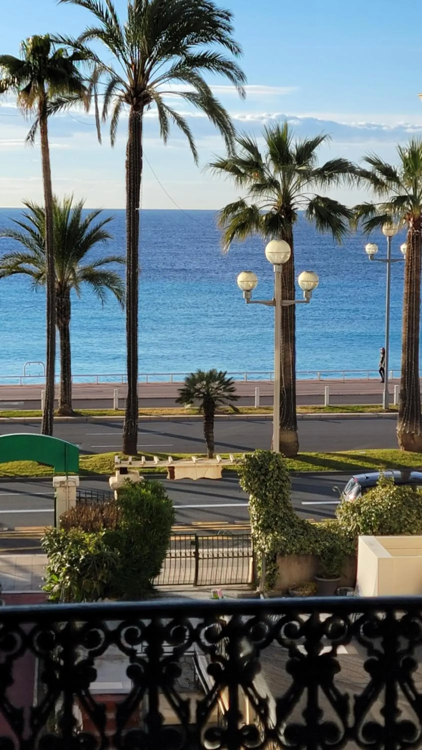 Natural landscape, Sea View in Villa Eden