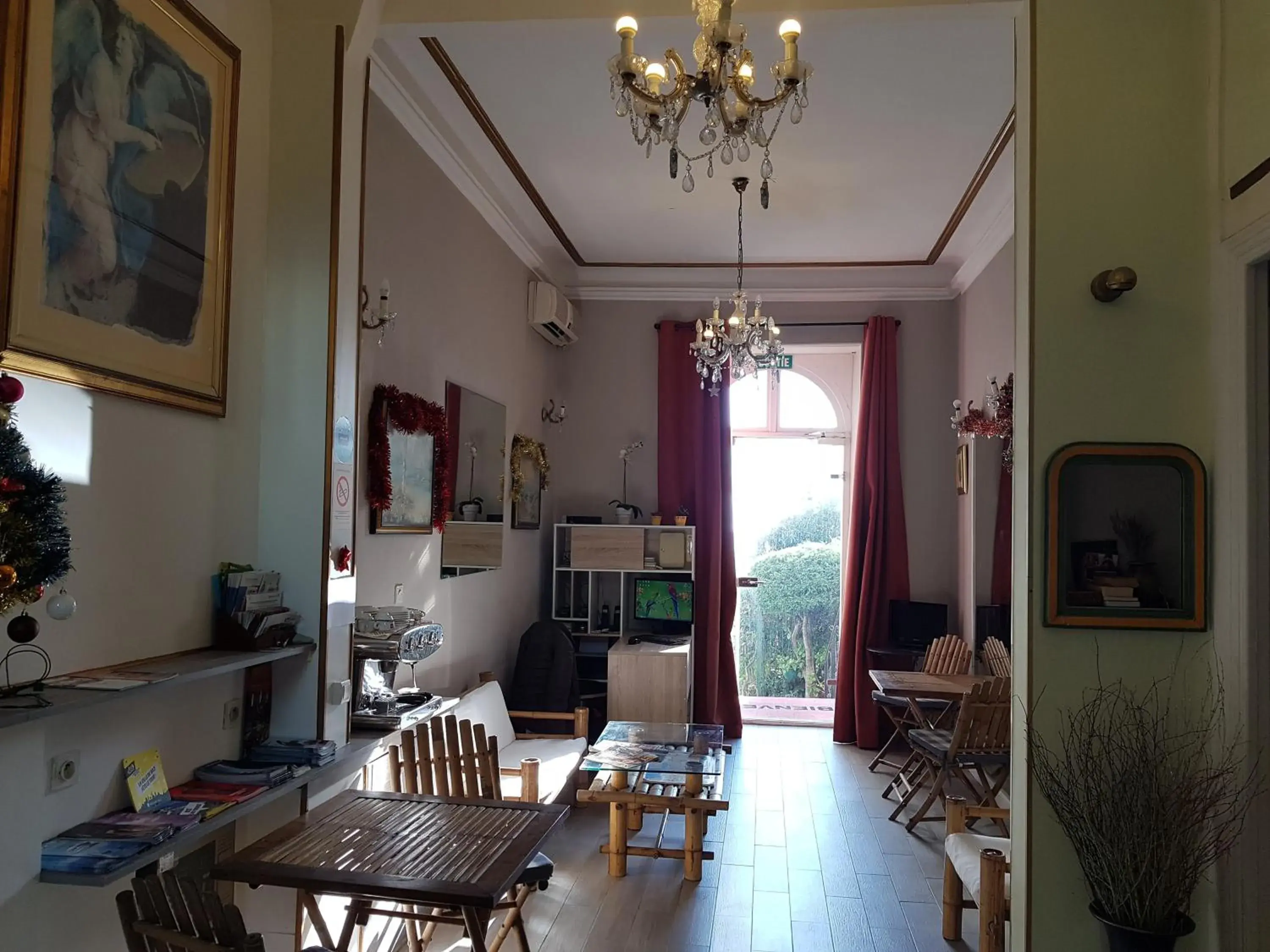 Living room in Villa Eden