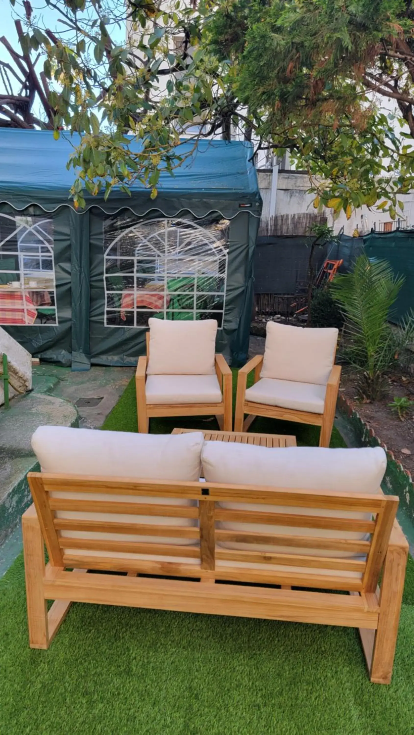 Seating area in Villa Eden