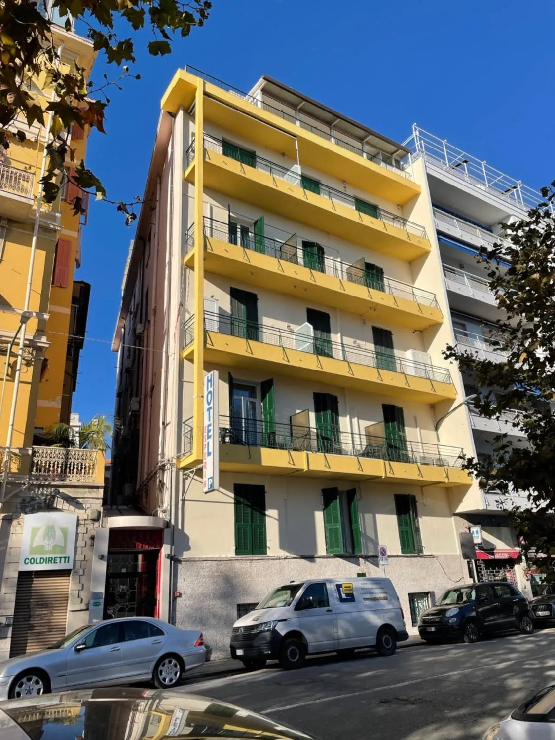 Property building in Hotel Esperia