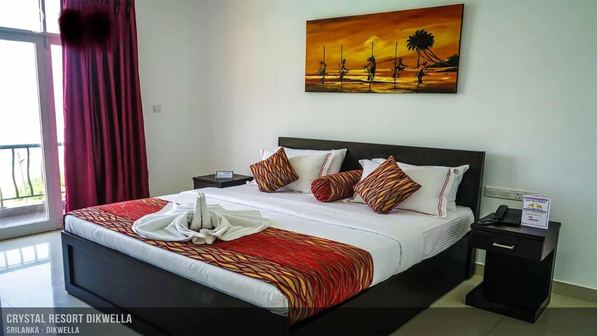 Bed in Crystal Resort Dickwella