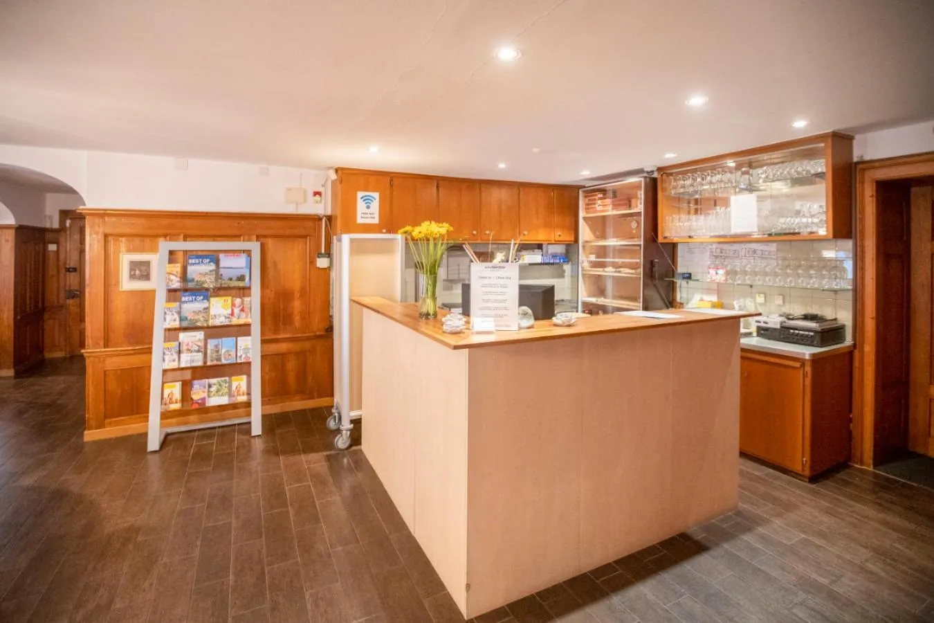 Lobby or reception in Hotel Rotes Kreuz