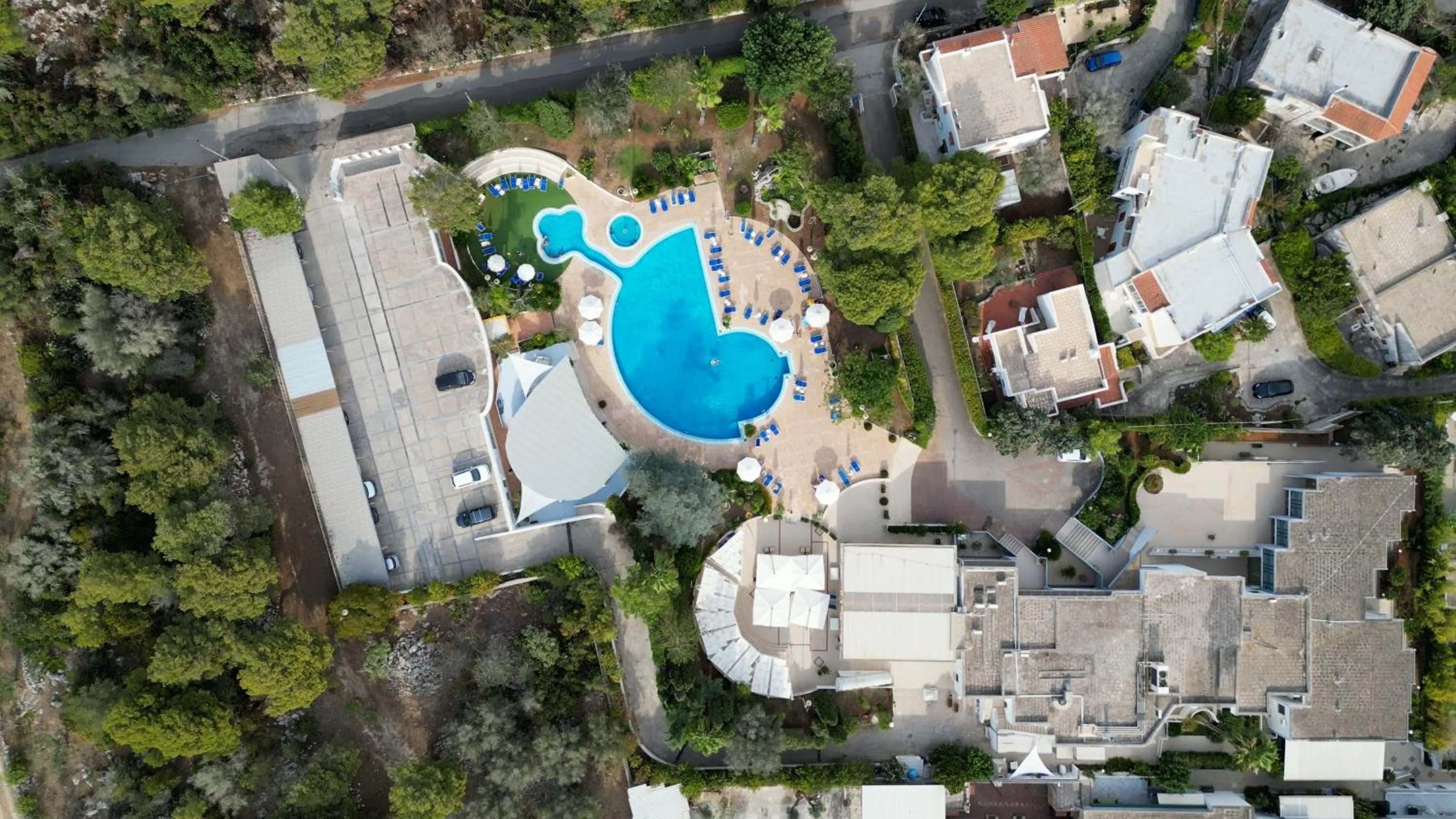Property building in Hotel Santa Lucia
