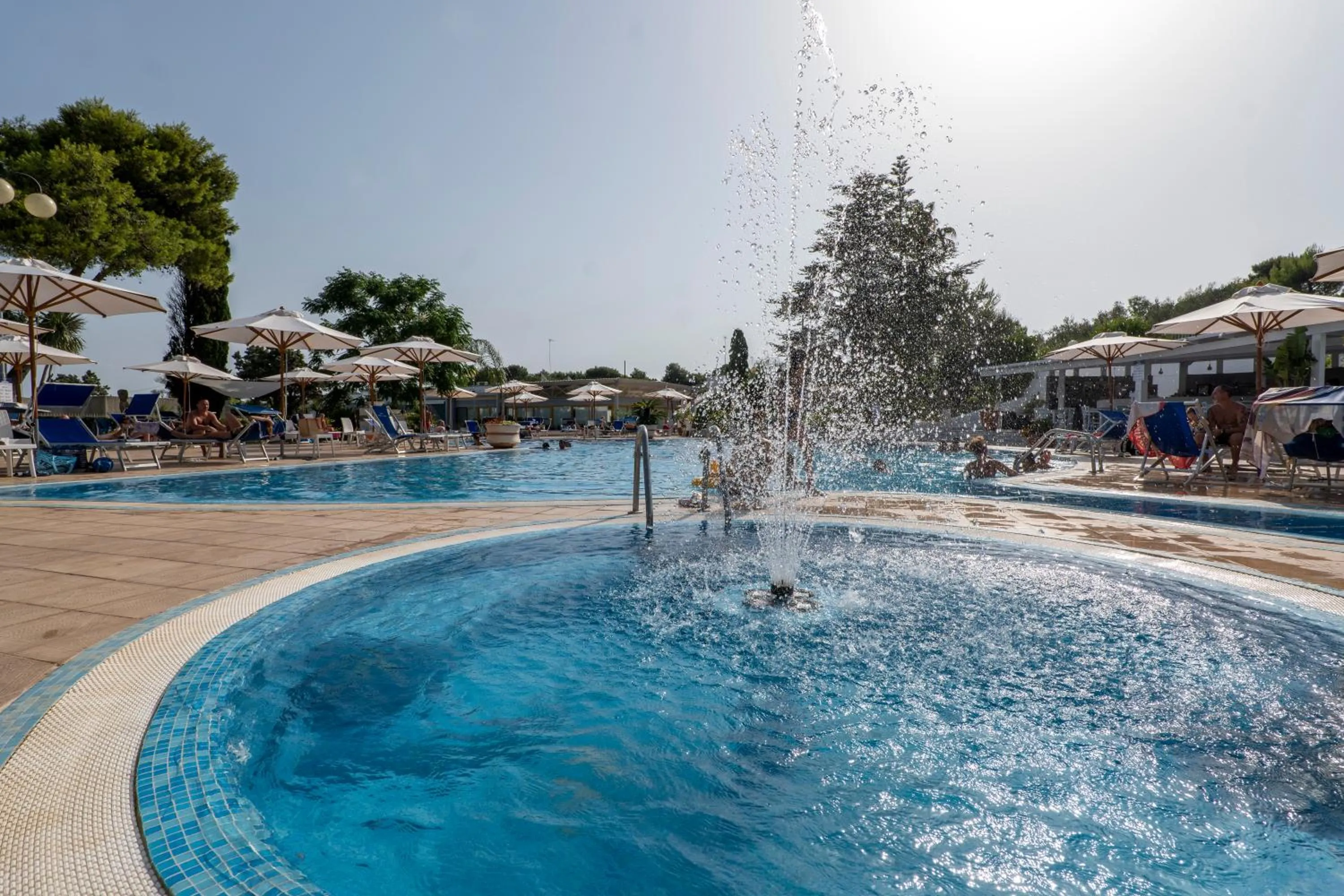 Swimming pool in Hotel Santa Lucia