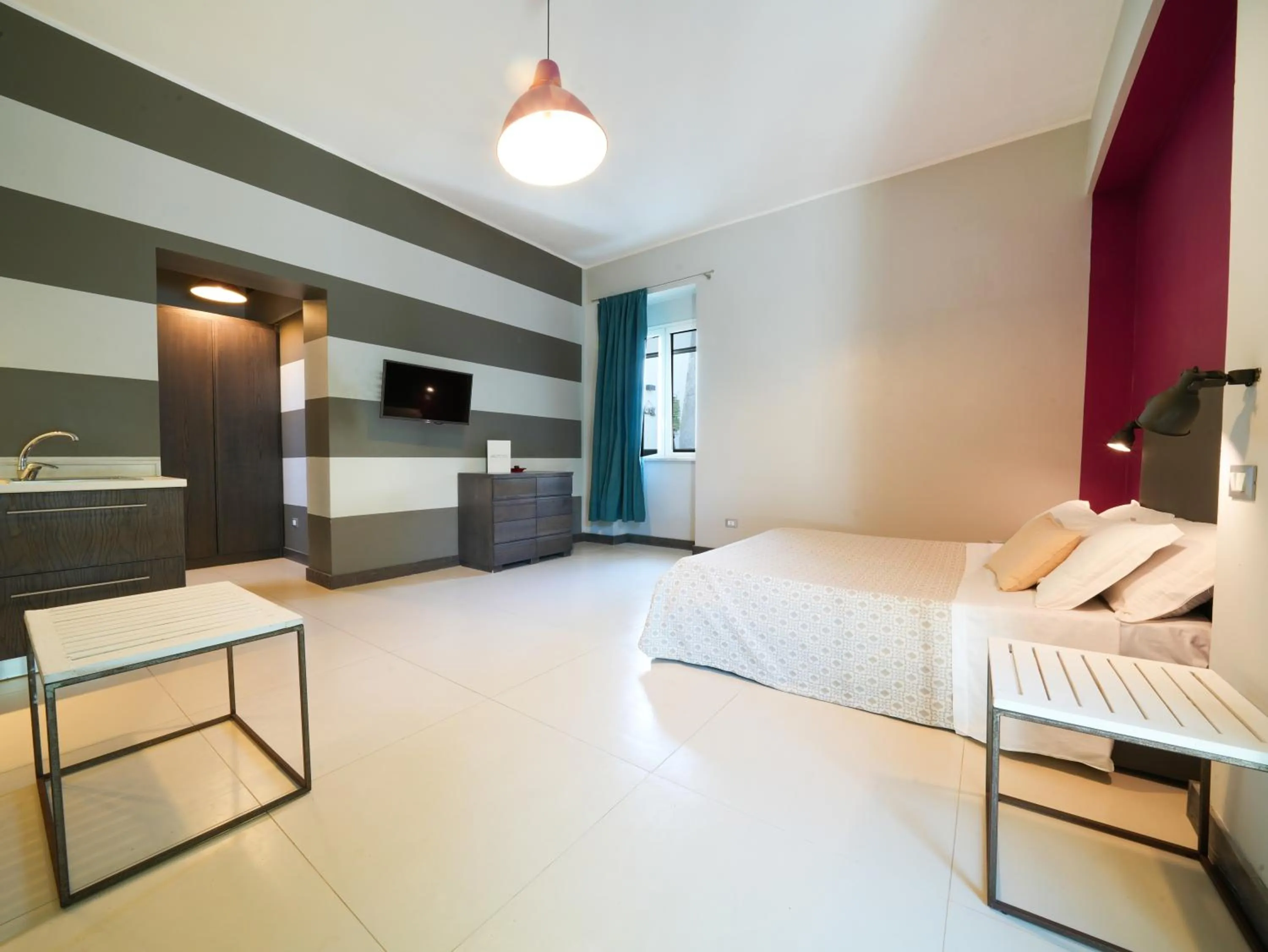 Bed in Hotel Santa Lucia