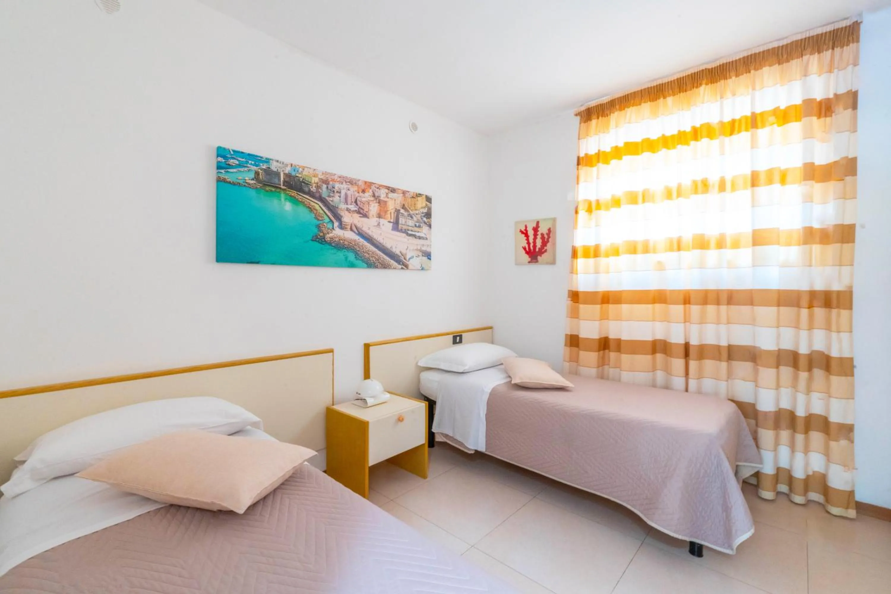 Bed in Hotel Santa Lucia