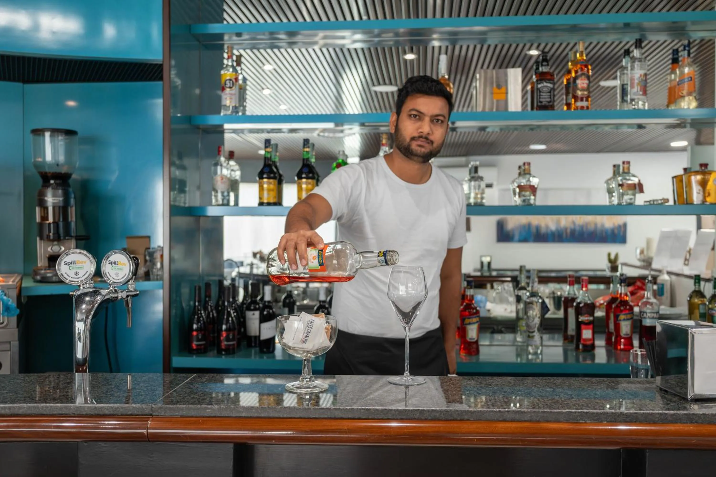 People in Hotel Santa Lucia