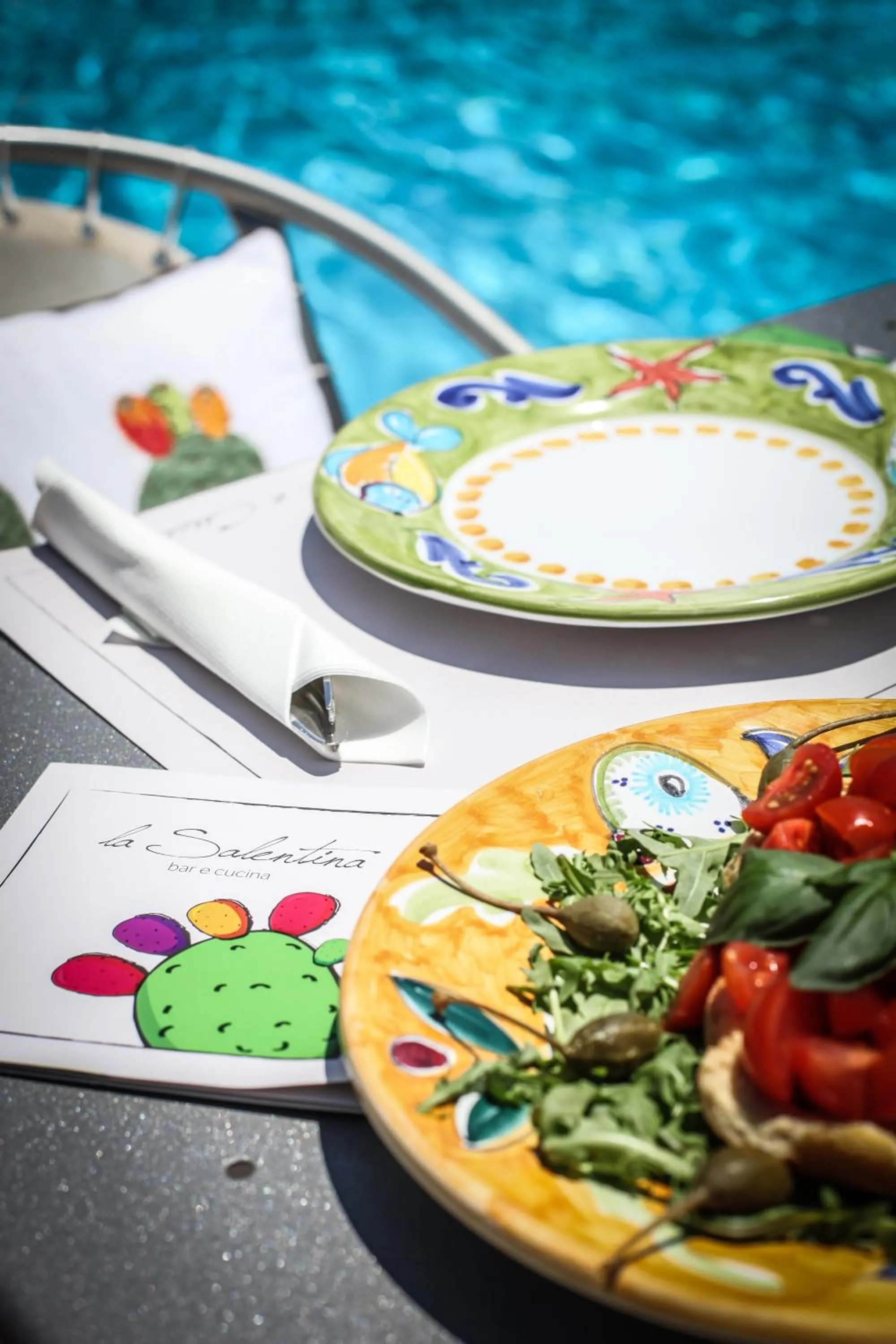 Food close-up in Hotel Santa Lucia