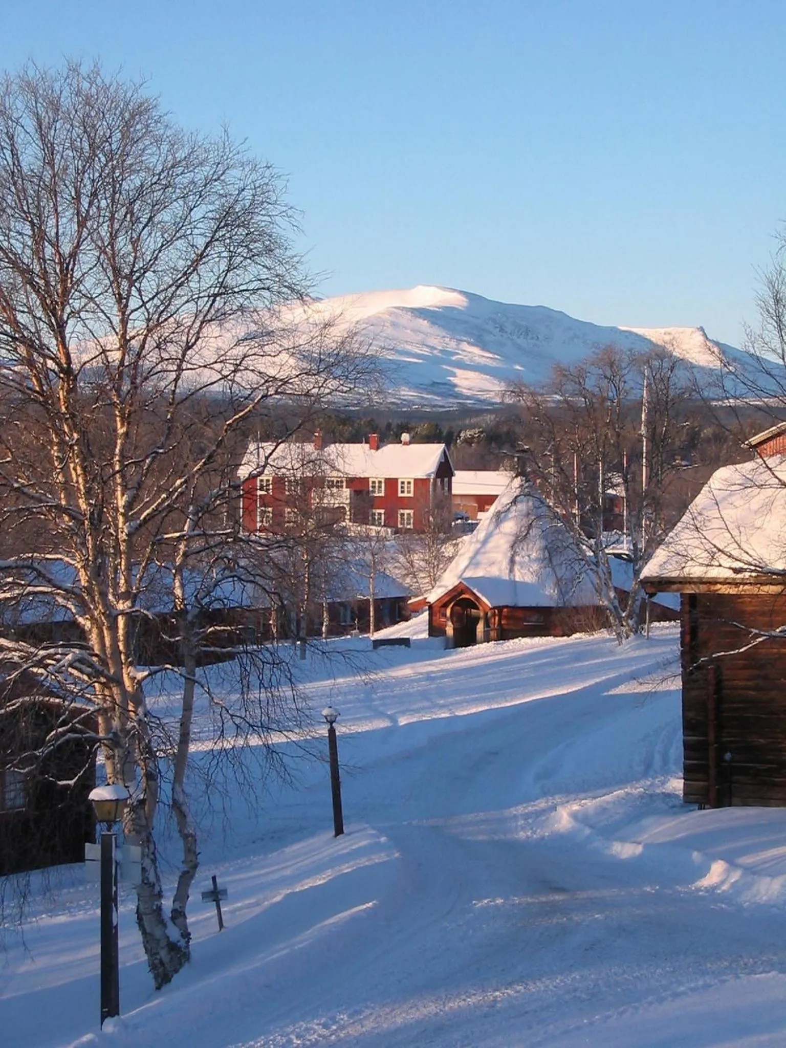 On site in Vålådalens Fjällstation