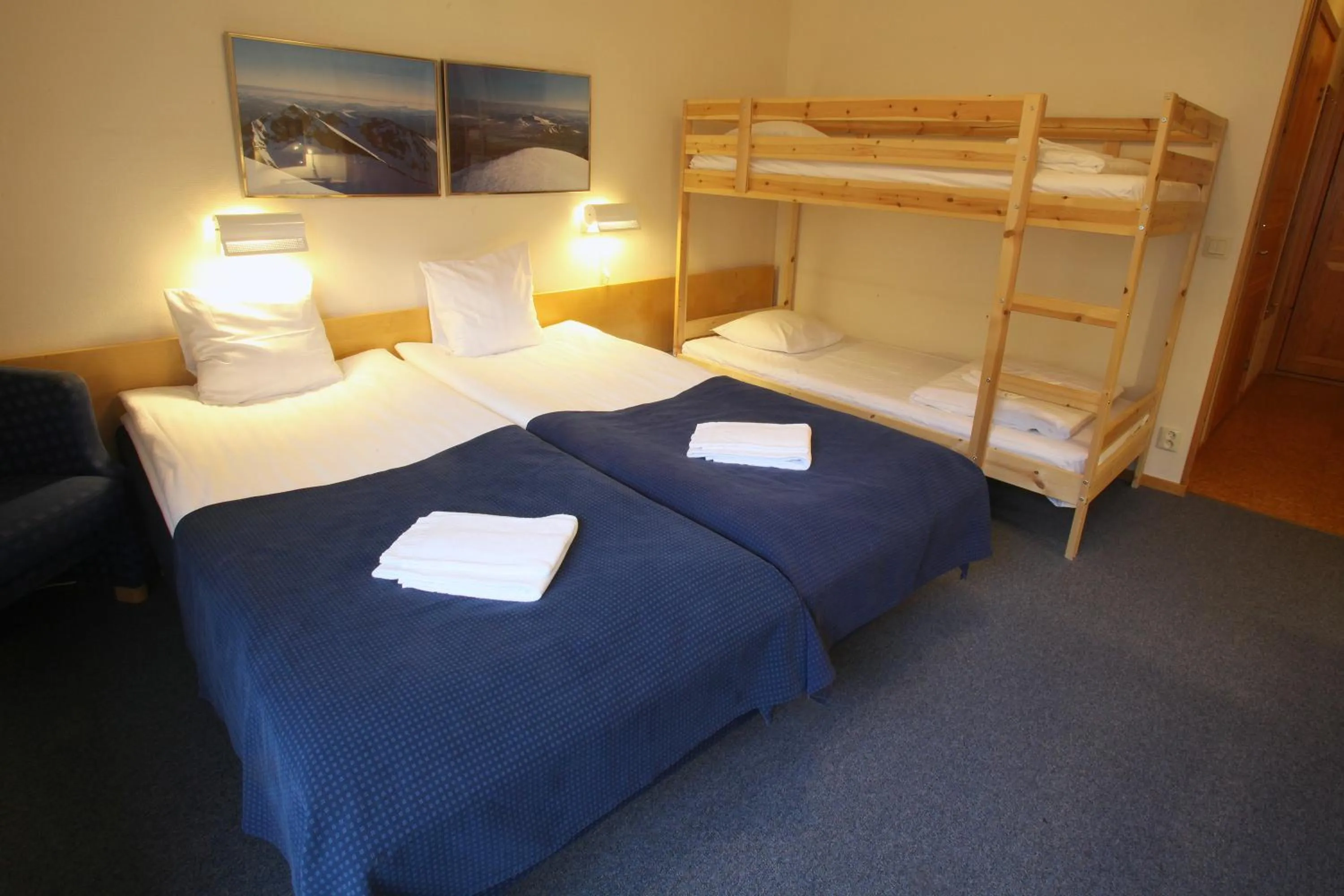 Bedroom, Bed in Vålådalens Fjällstation