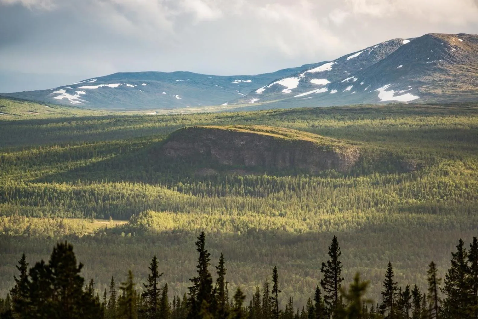 Autumn in Vålådalens Fjällstation