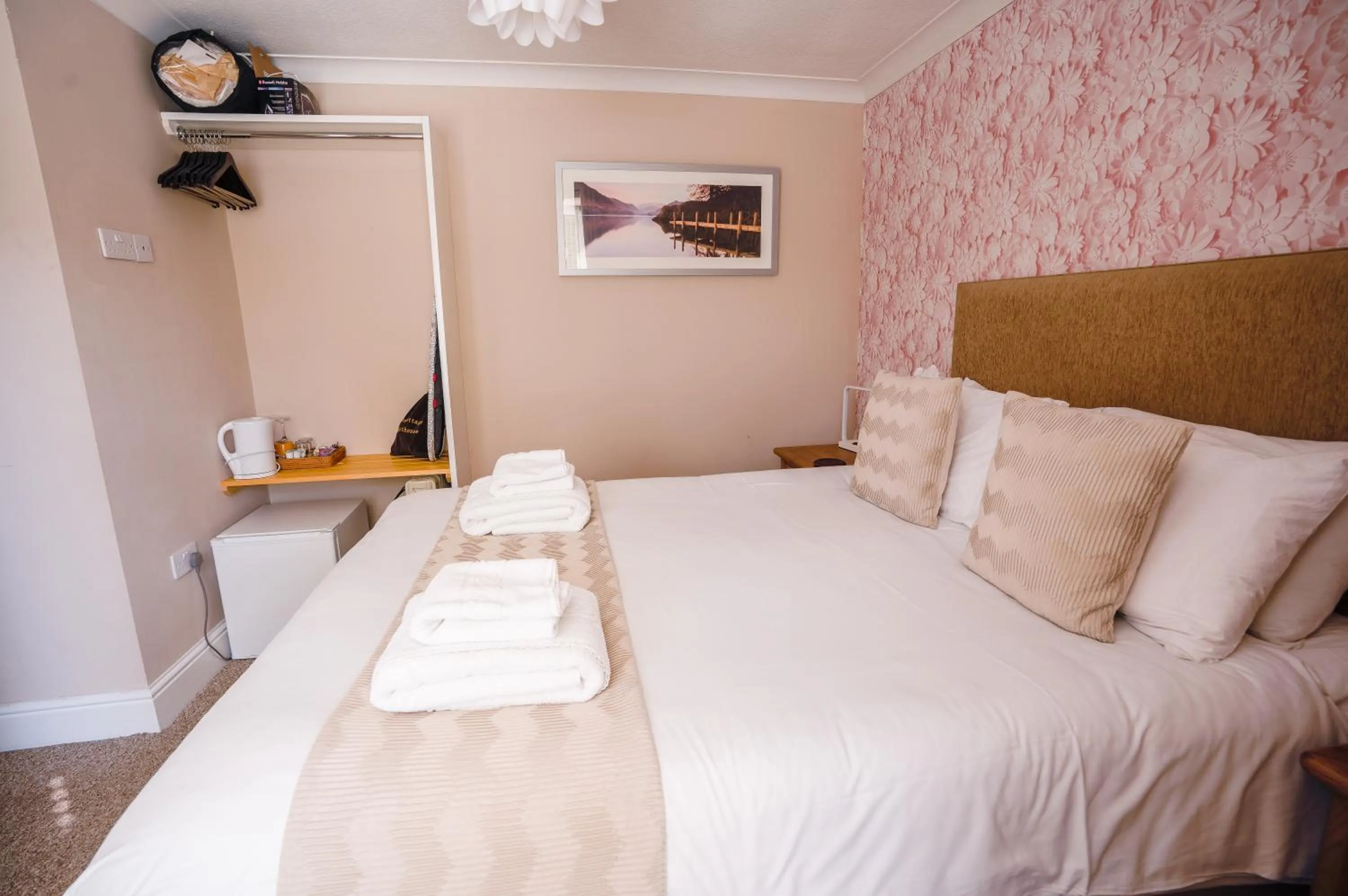 Photo of the whole room, Bed in The Cottage