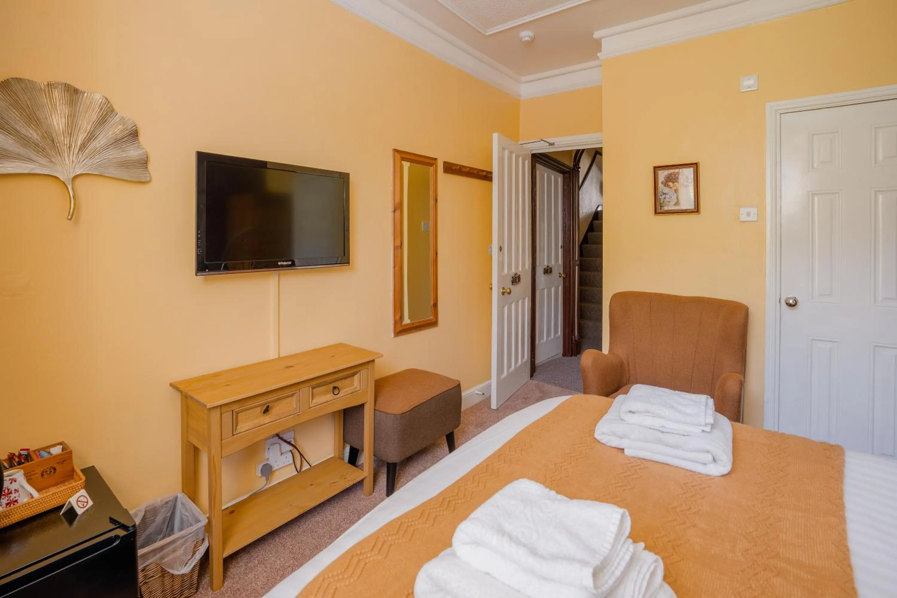 Photo of the whole room, Bed in The Cottage