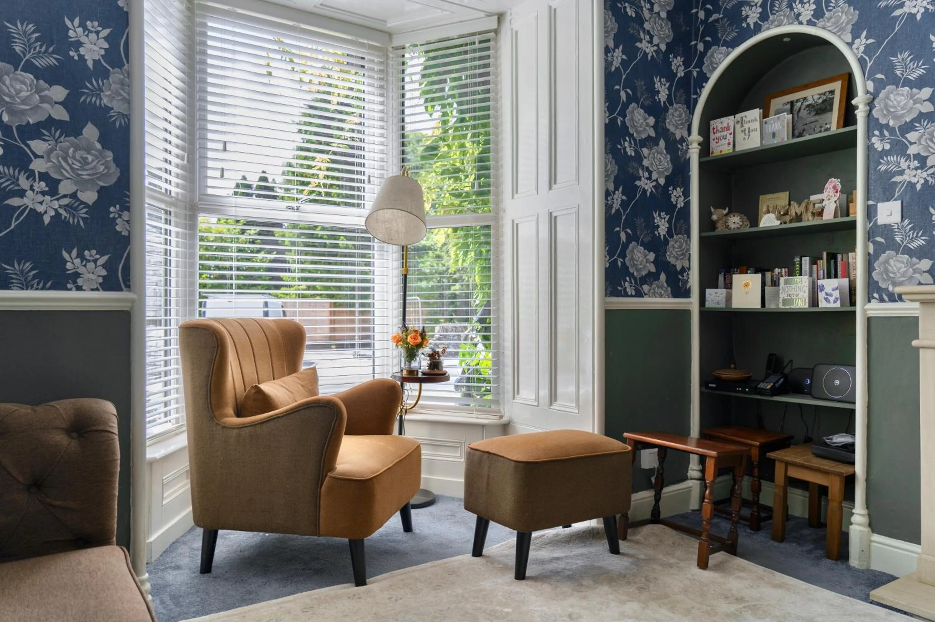 Seating area in The Cottage