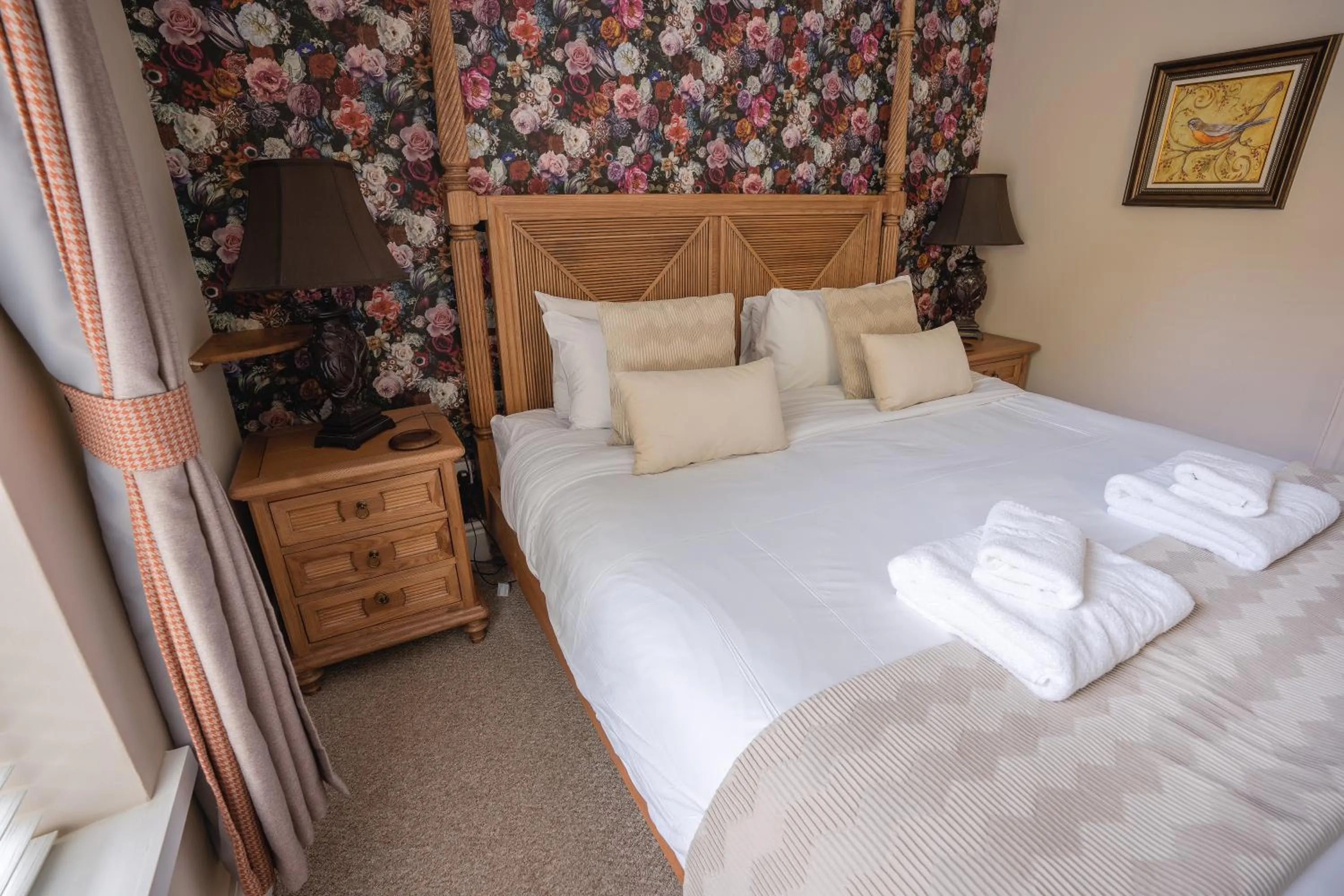 Photo of the whole room, Bed in The Cottage