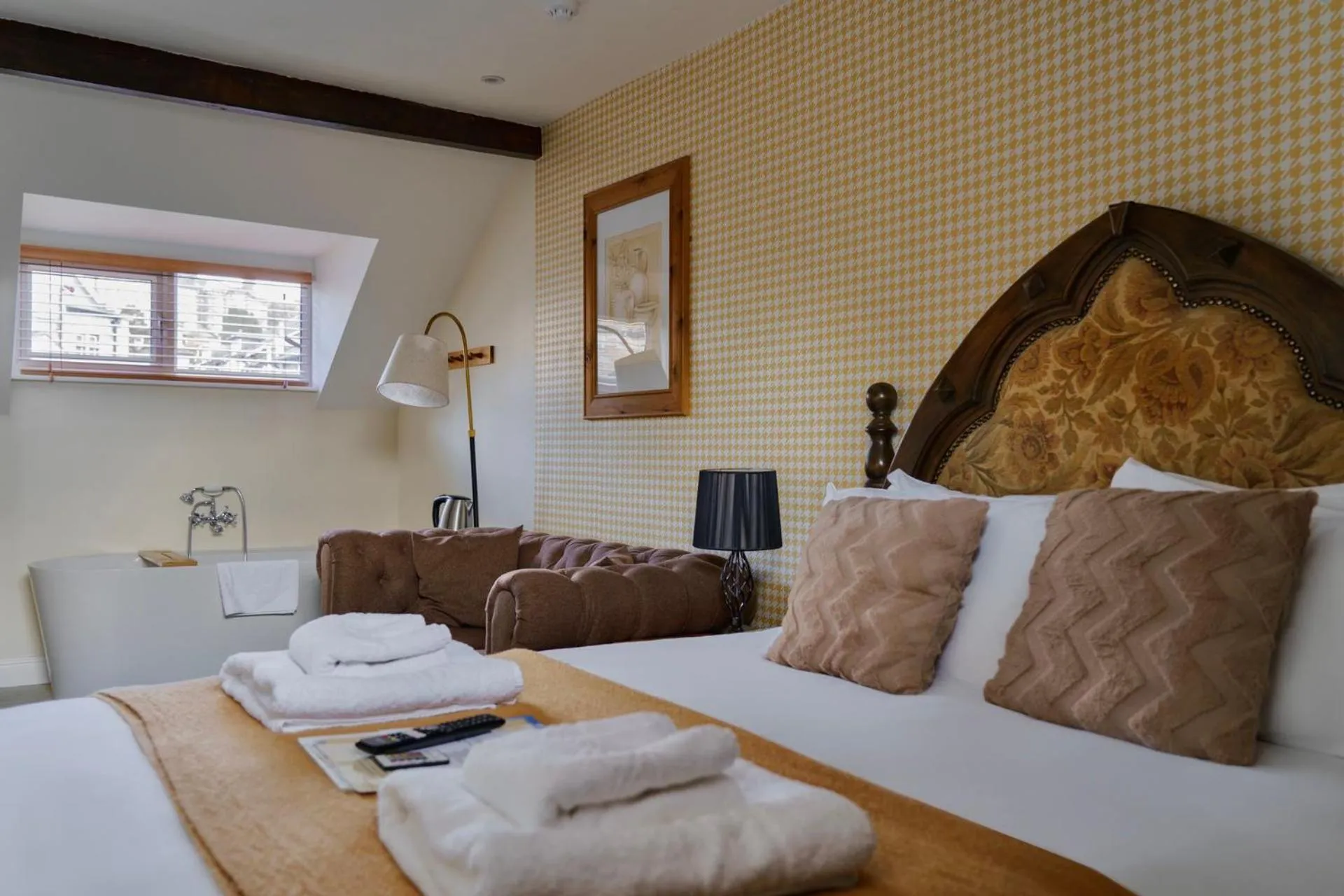 Photo of the whole room, Bed in The Cottage