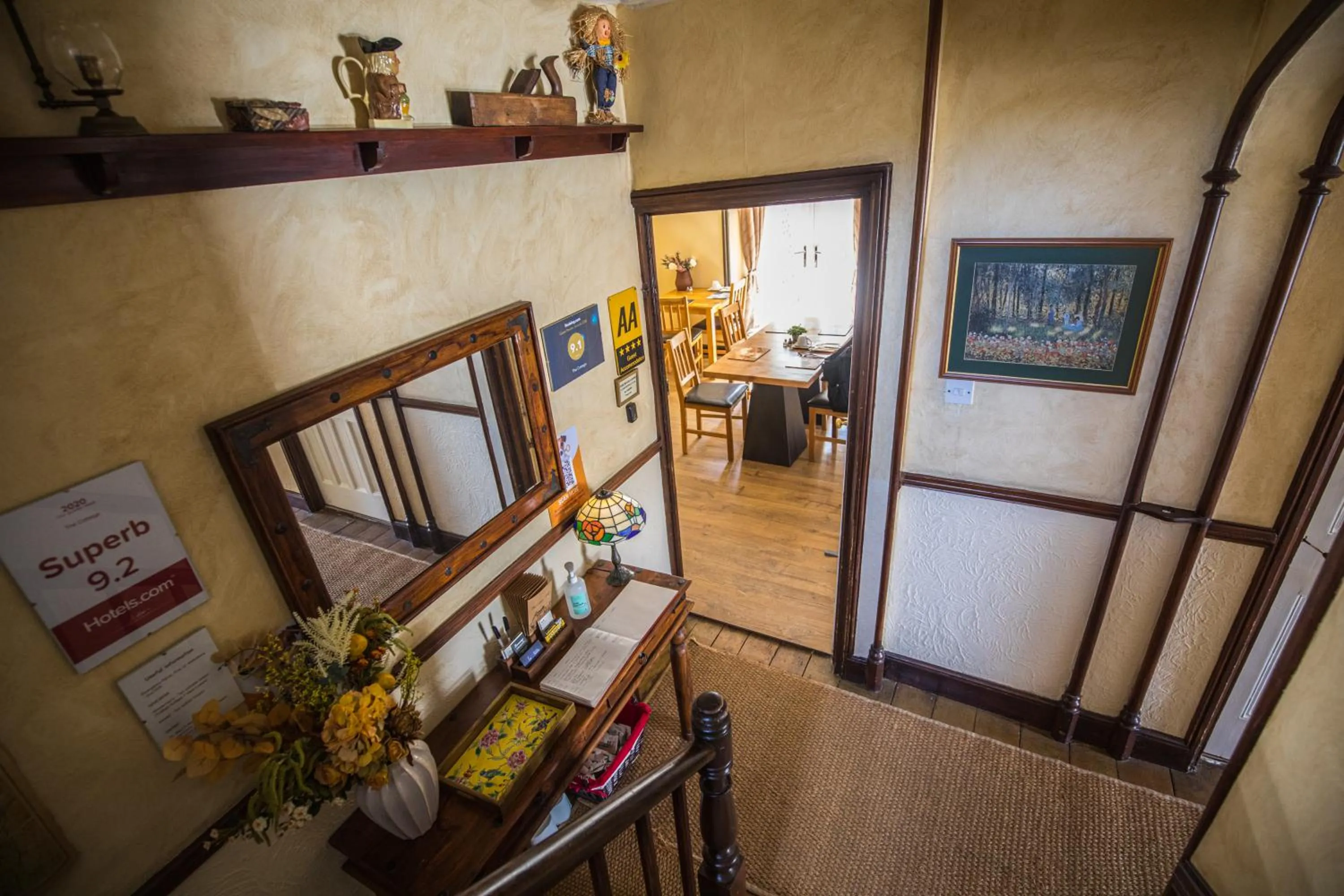 Lobby or reception in The Cottage