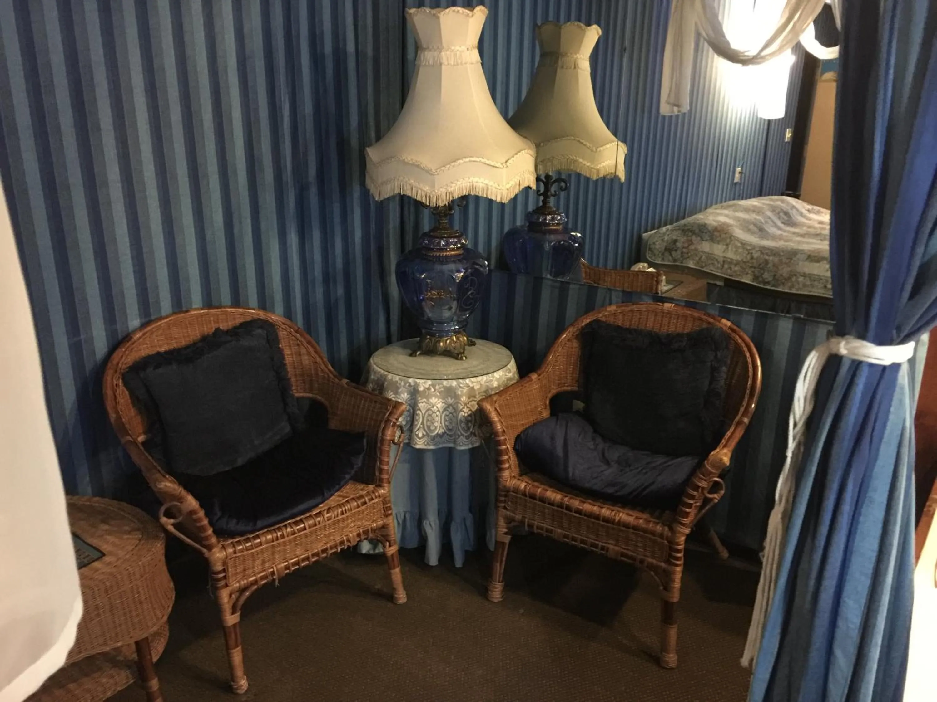 Seating area in Don Q Inn