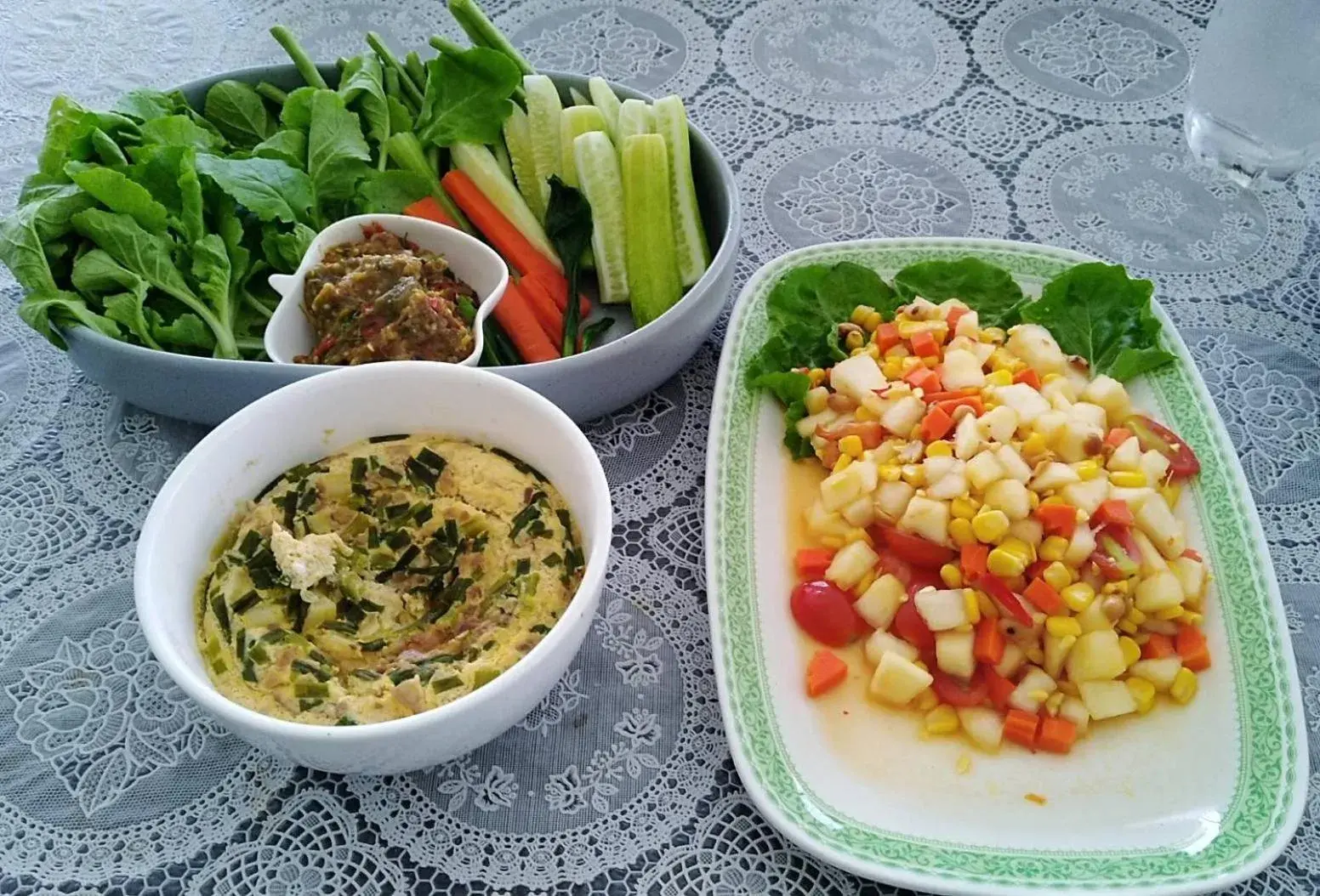 Food in Menam Resort Food in Menam Resort