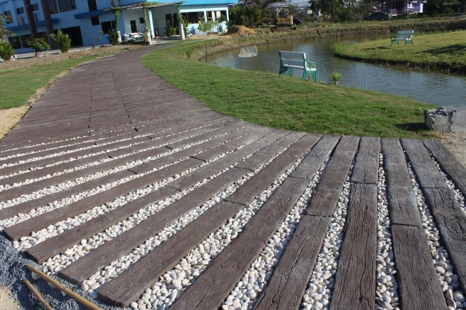 Property building in Menam Resort Property building in Menam Resort