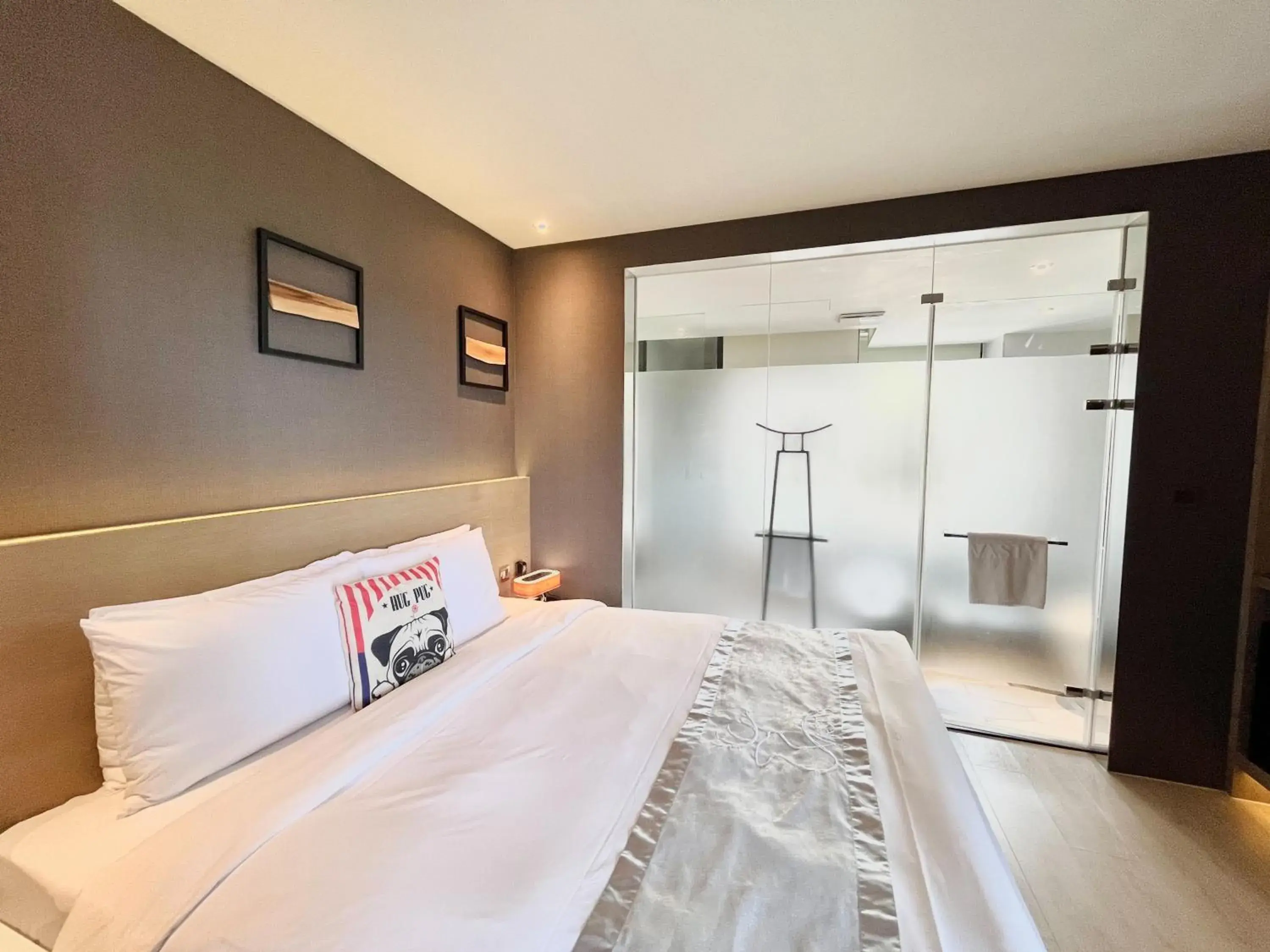 Bed in Vasty Jiaoxi Hotel Bed in Vasty Jiaoxi Hotel