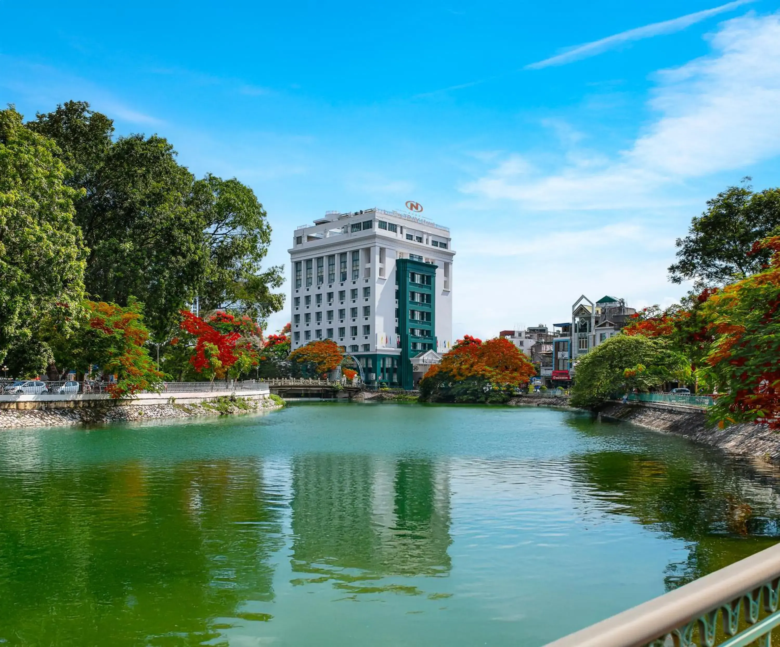 Property building in The Tray Hotel Hai Phong Property building in The Tray Hotel Hai Phong