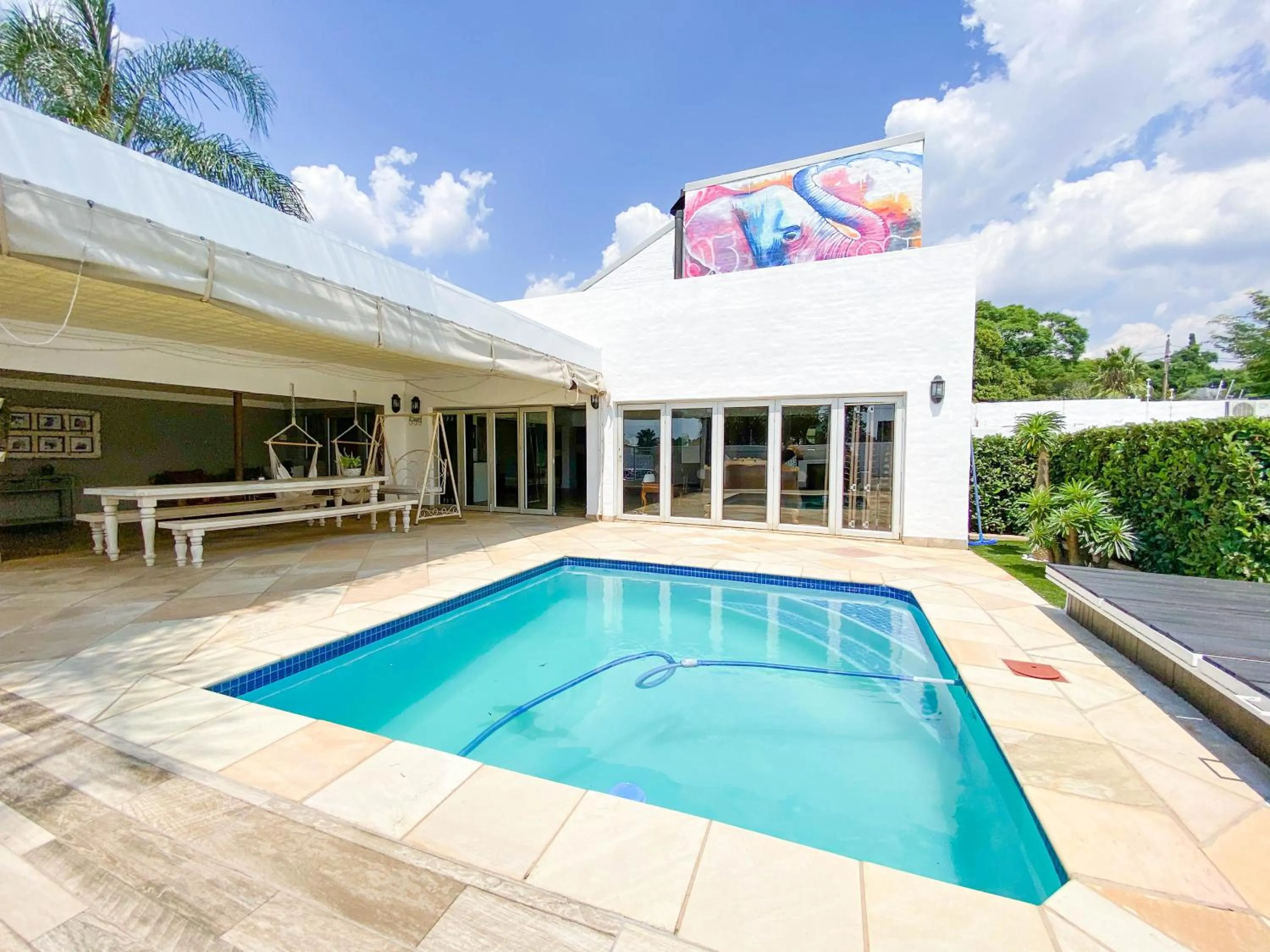 Swimming pool in TCS on Lynnwood Guesthouse