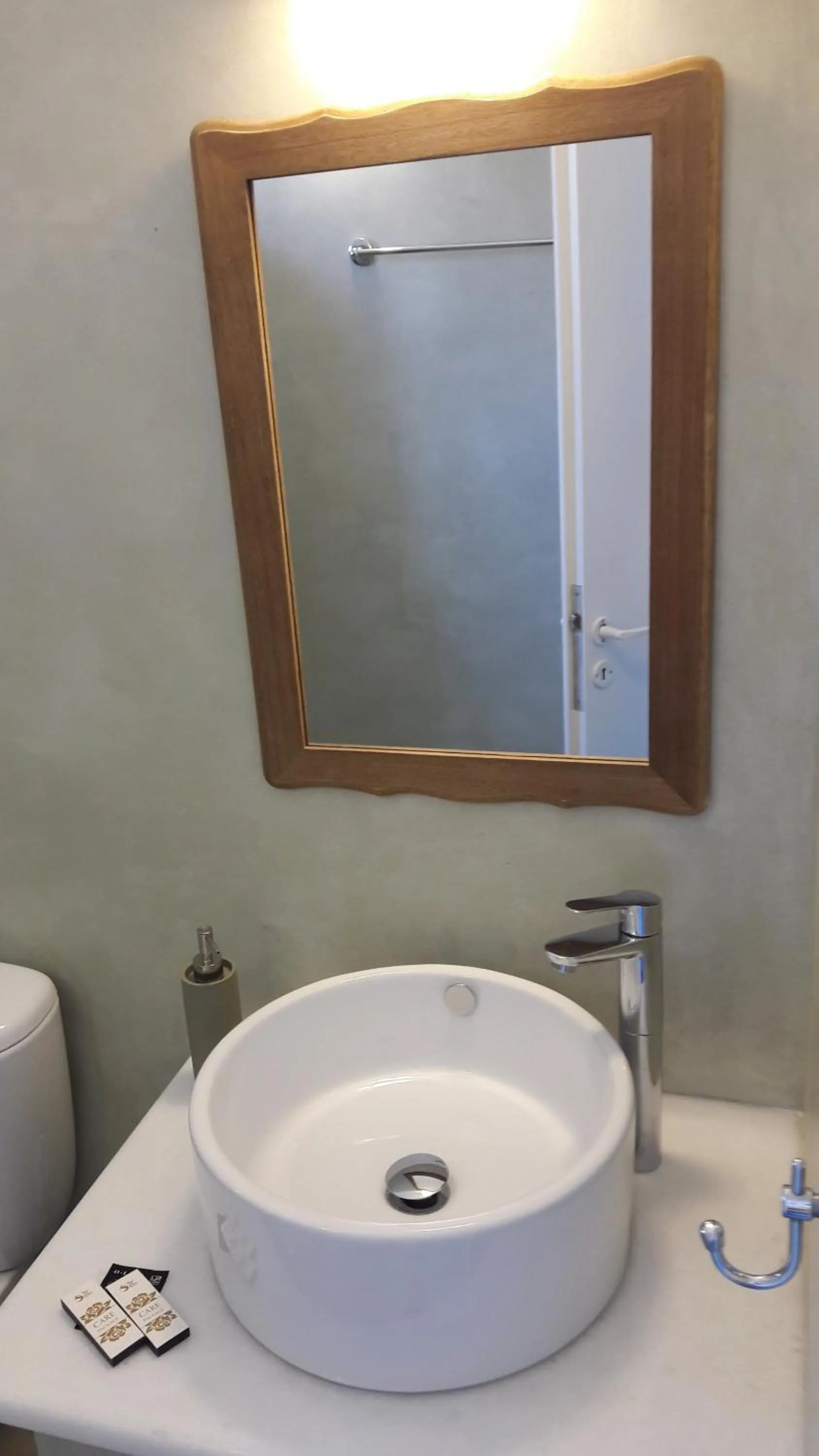 Bathroom in Anixis Studios Aliki Paros