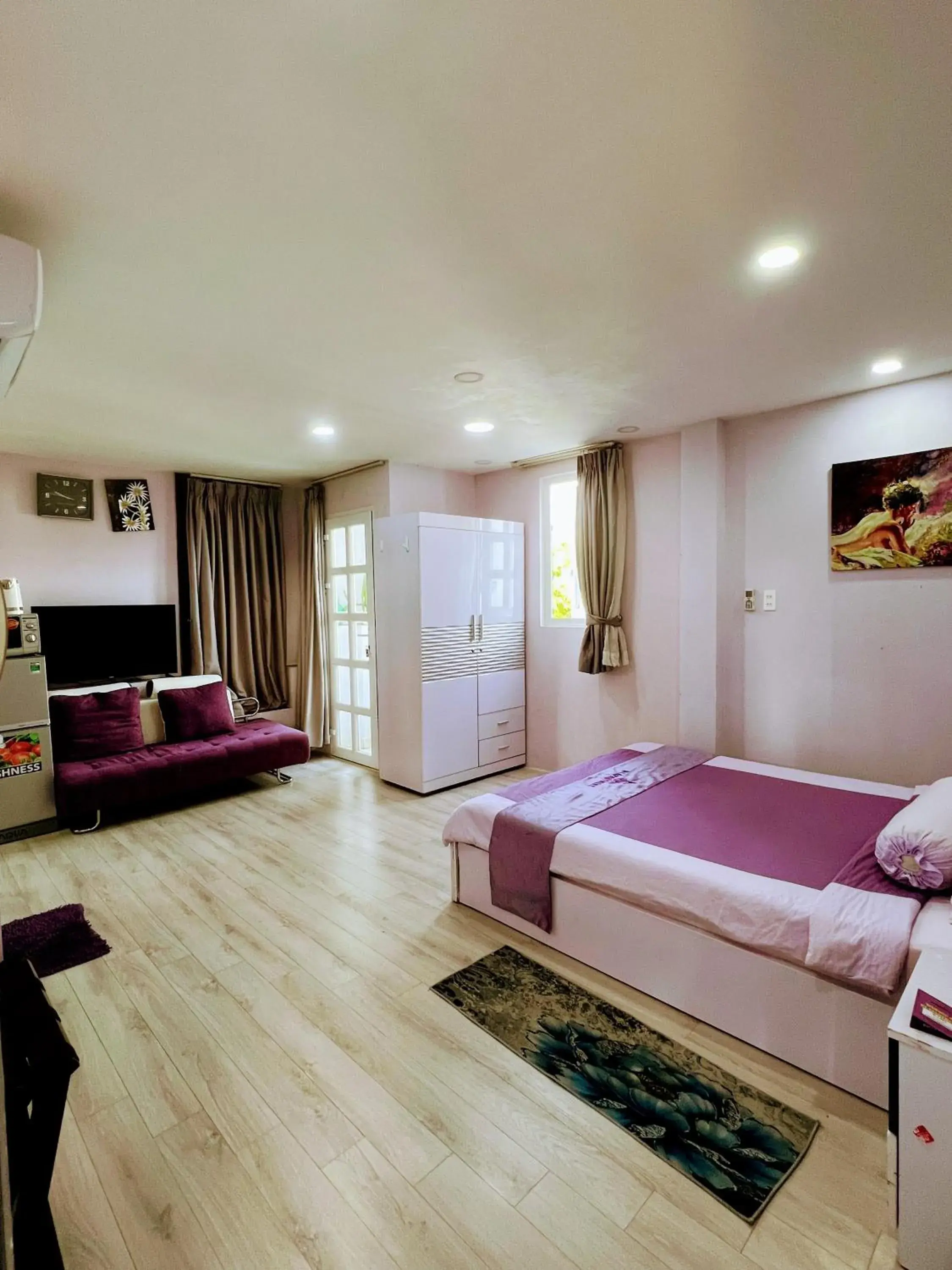 Photo of the whole room, Bed in HT Hotel Apartment Photo of the whole room, Bed in HT Hotel Apartment