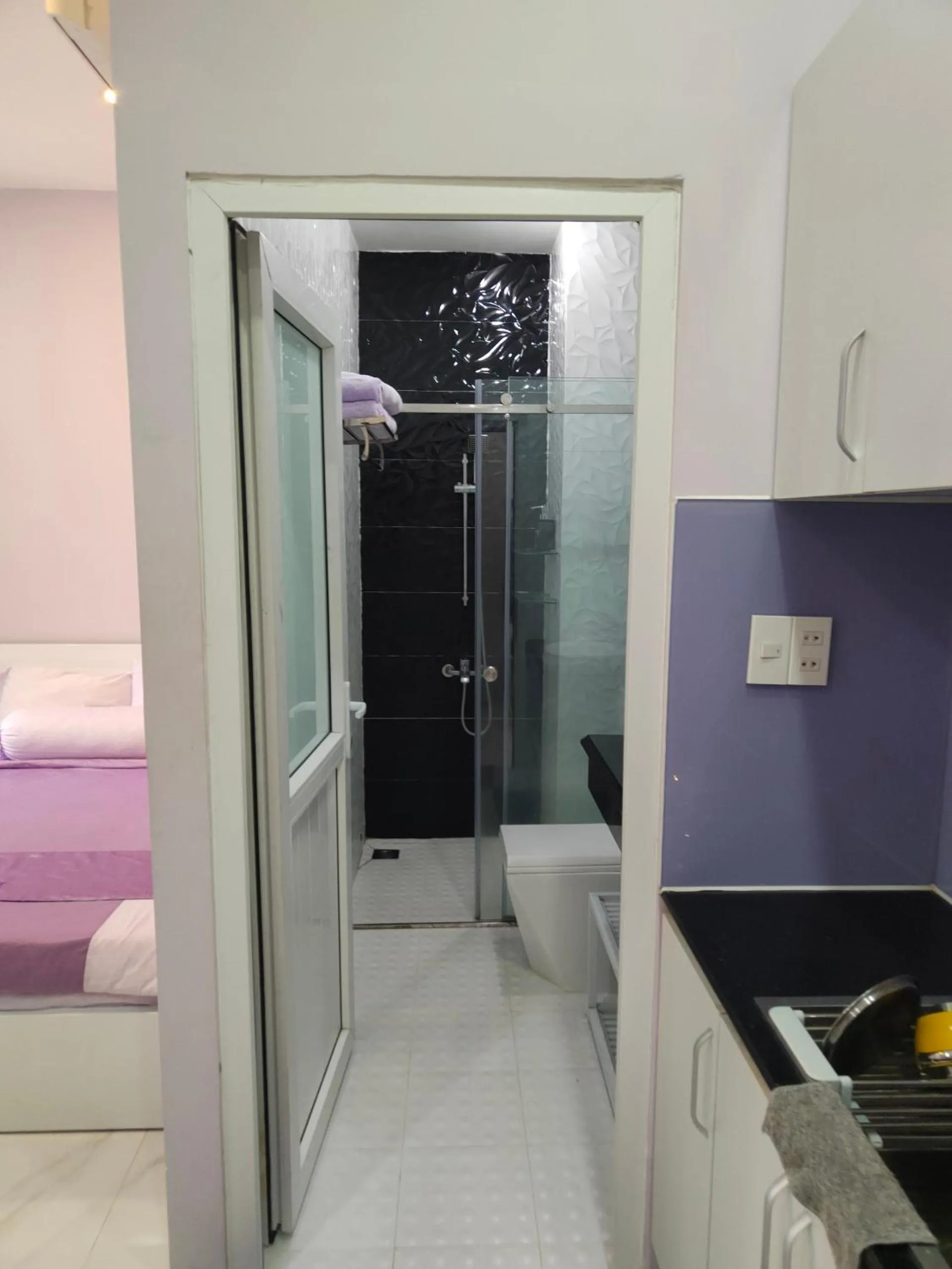 Shower in HT Hotel Apartment