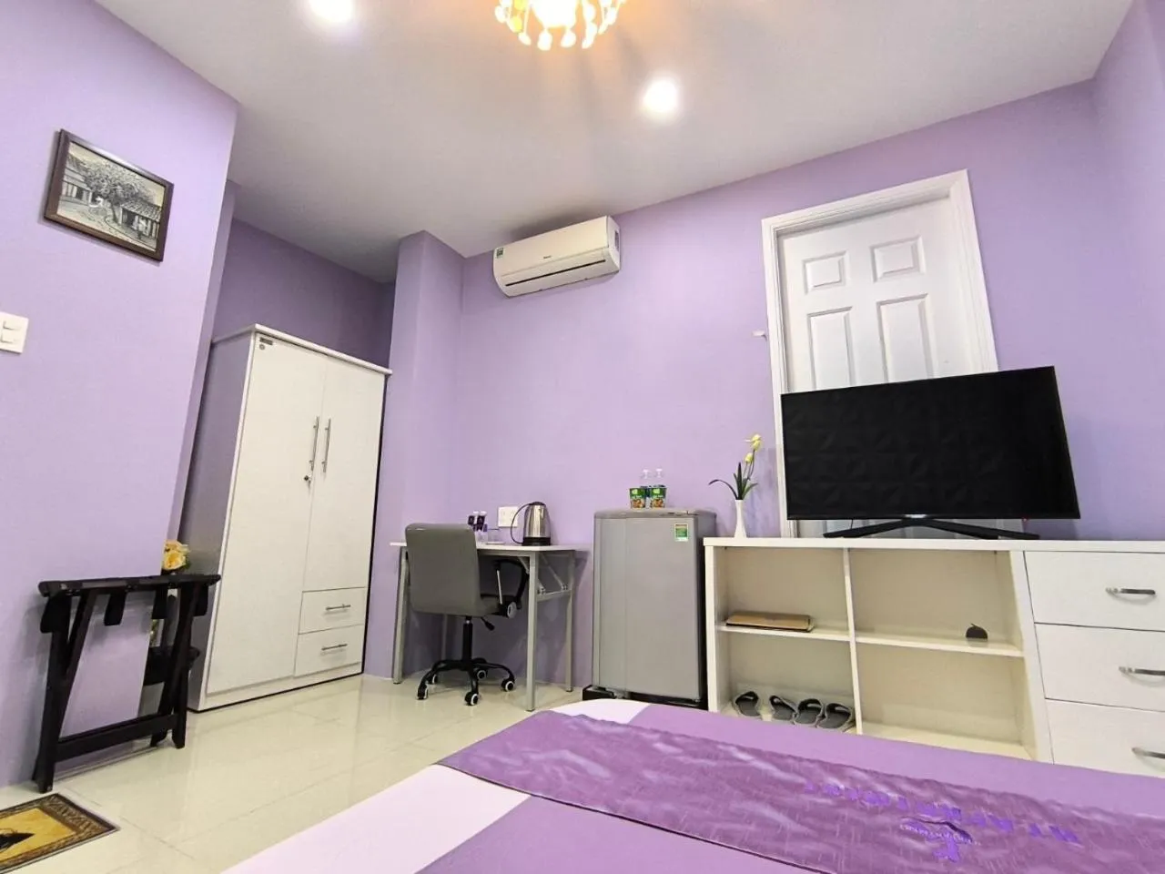 Photo of the whole room, Bed in HT Hotel Apartment