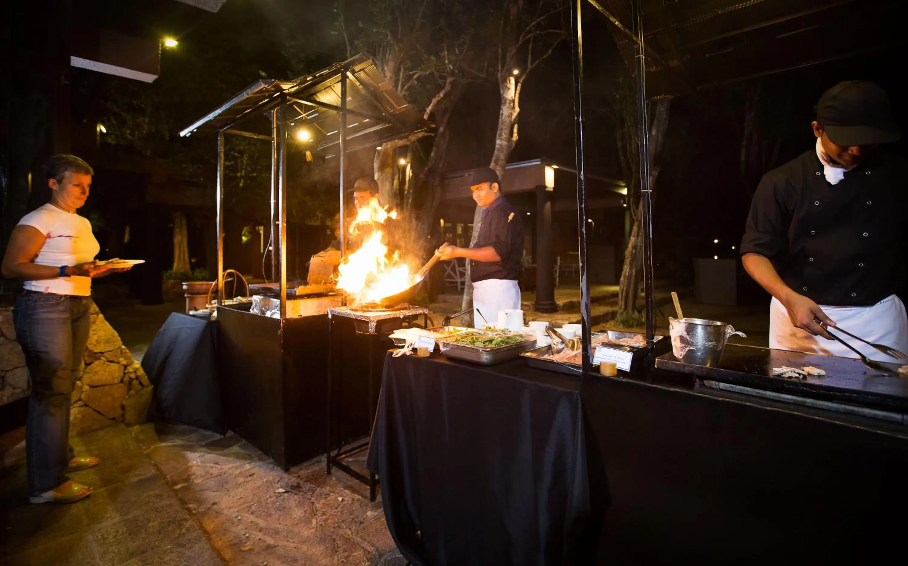 Dinner in The Deer Park Hotel