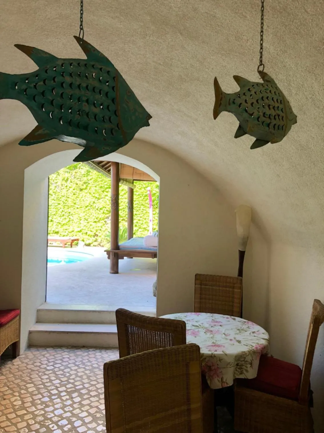 Patio in Locanda Agli Angeli