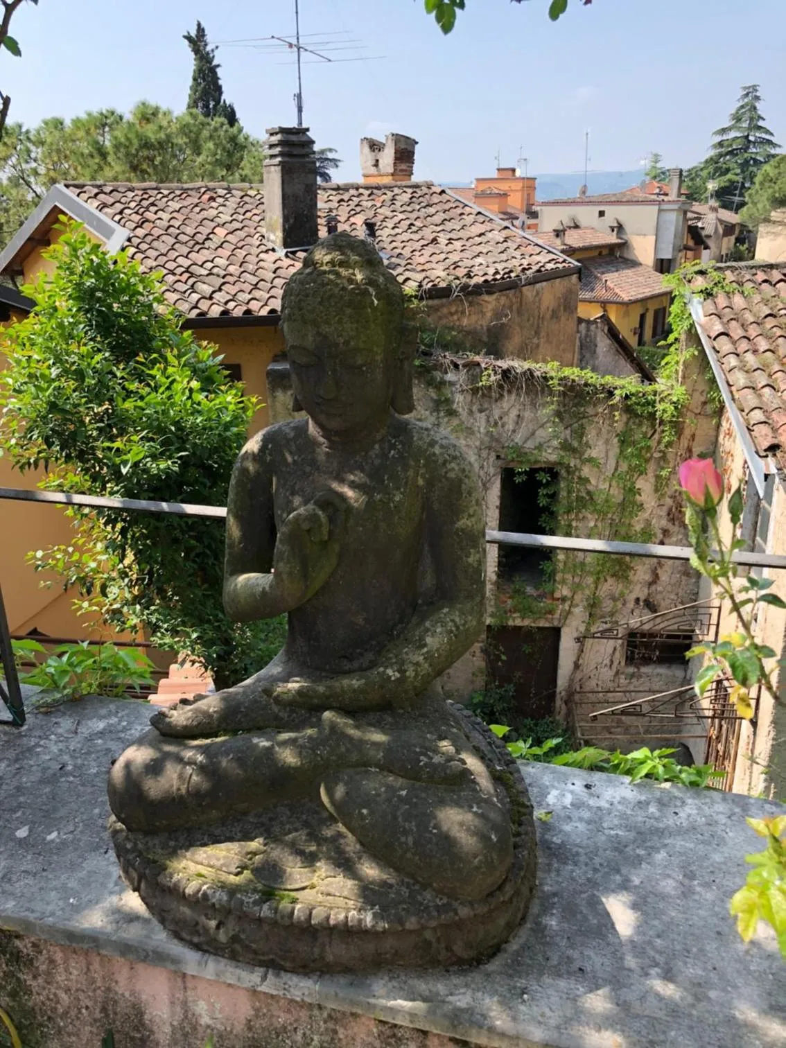 Garden view in Locanda Agli Angeli