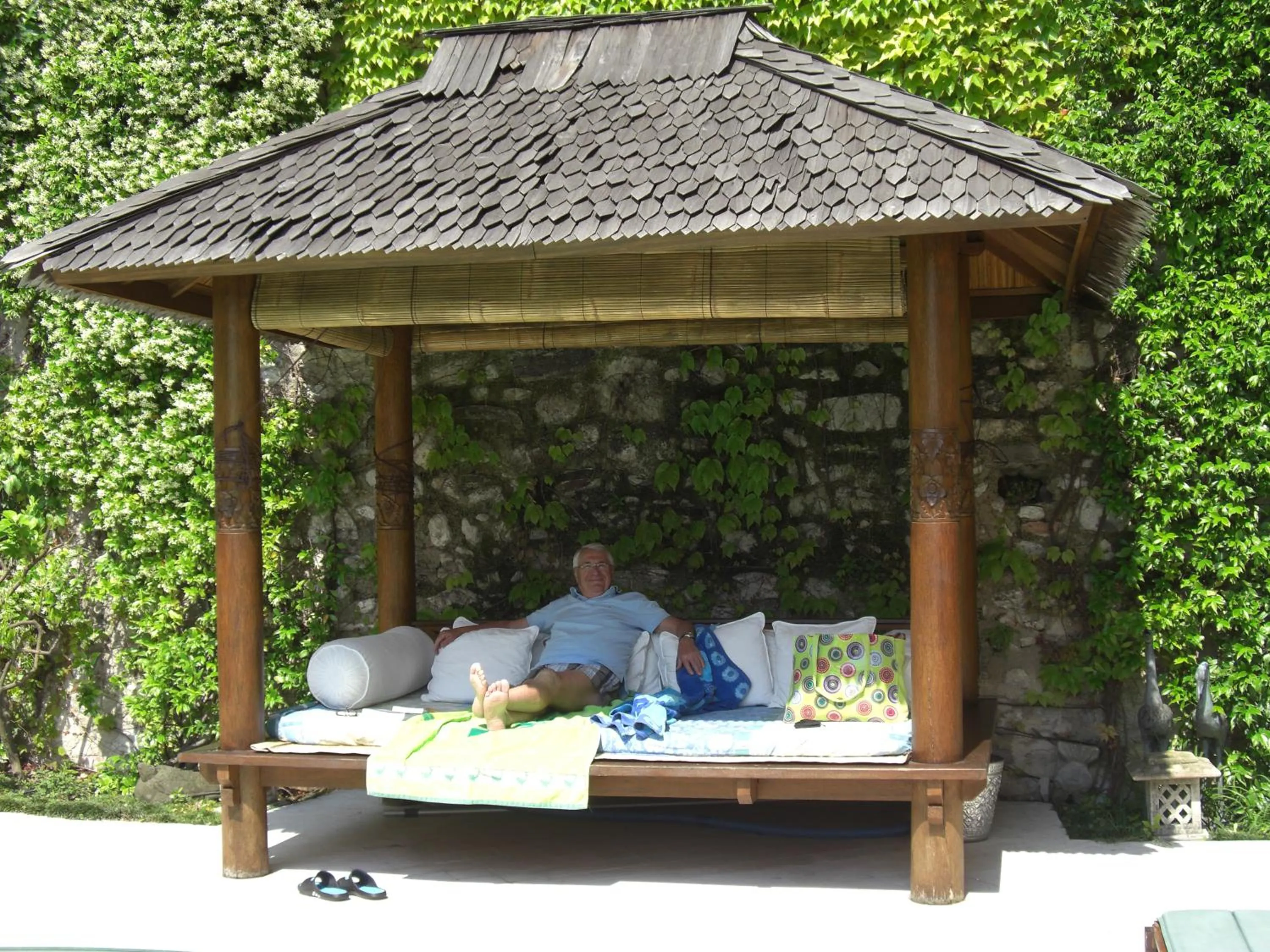 Garden in Locanda Agli Angeli