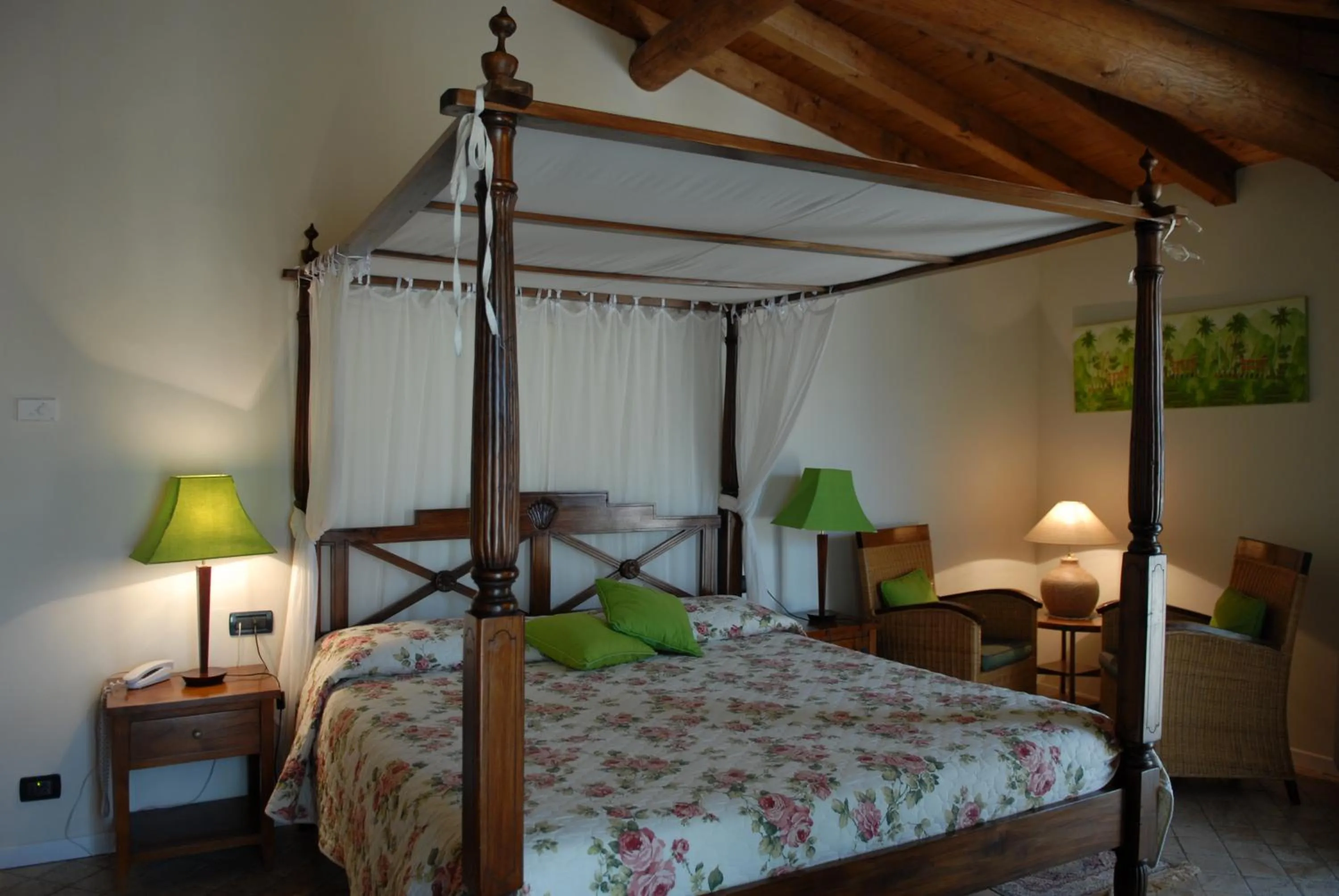Bed in Locanda Agli Angeli