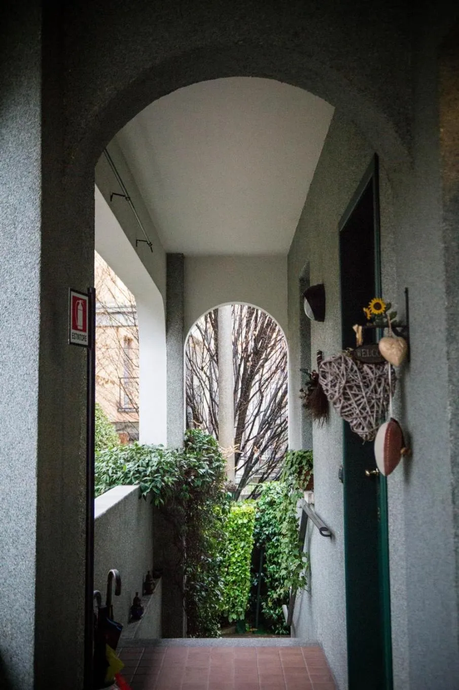 Facade/entrance in Casa Chiara B&B