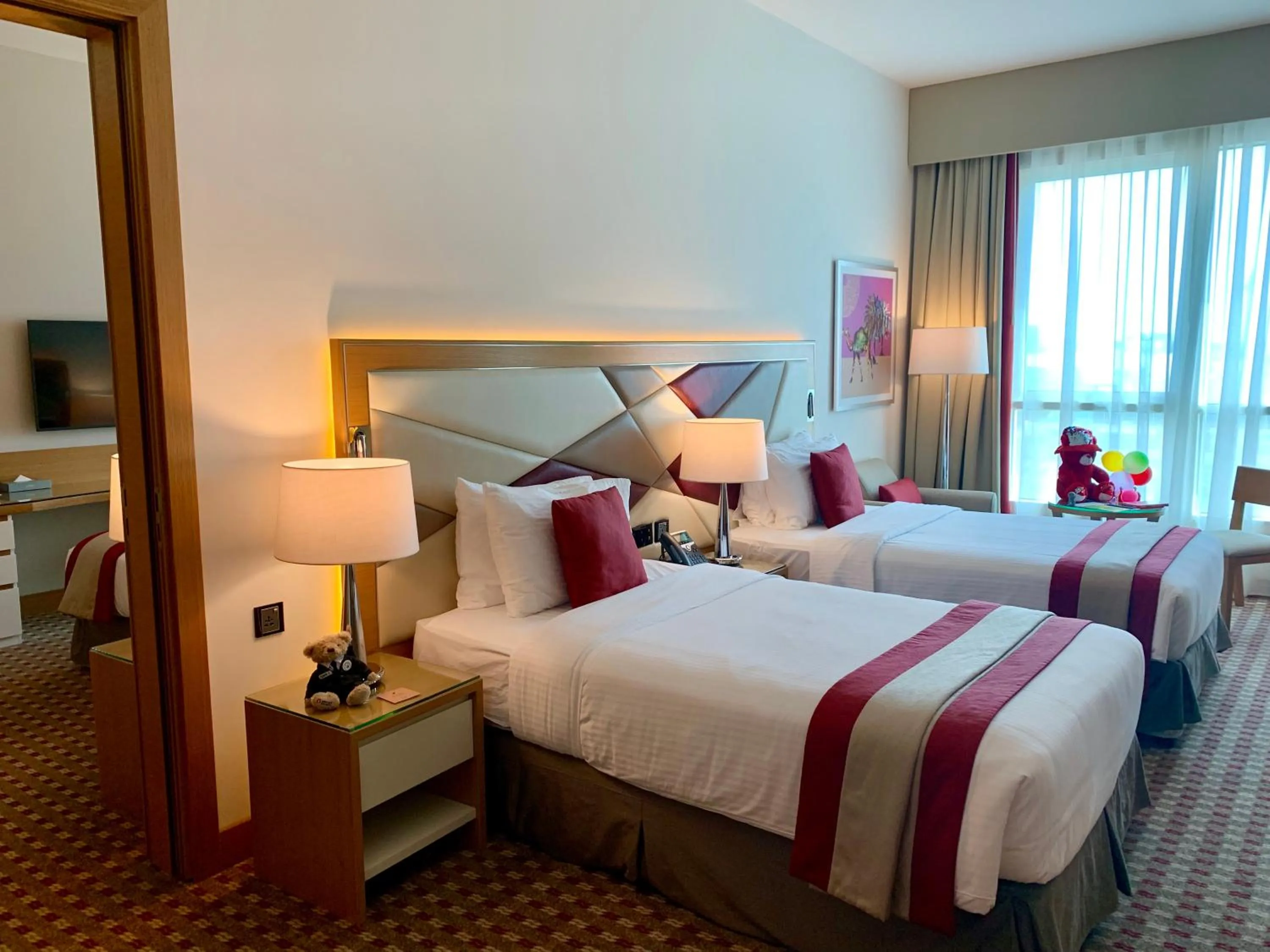 Bed in Gulf Inn Hotel Al Nasr Formerly Roda Links Al Nasr