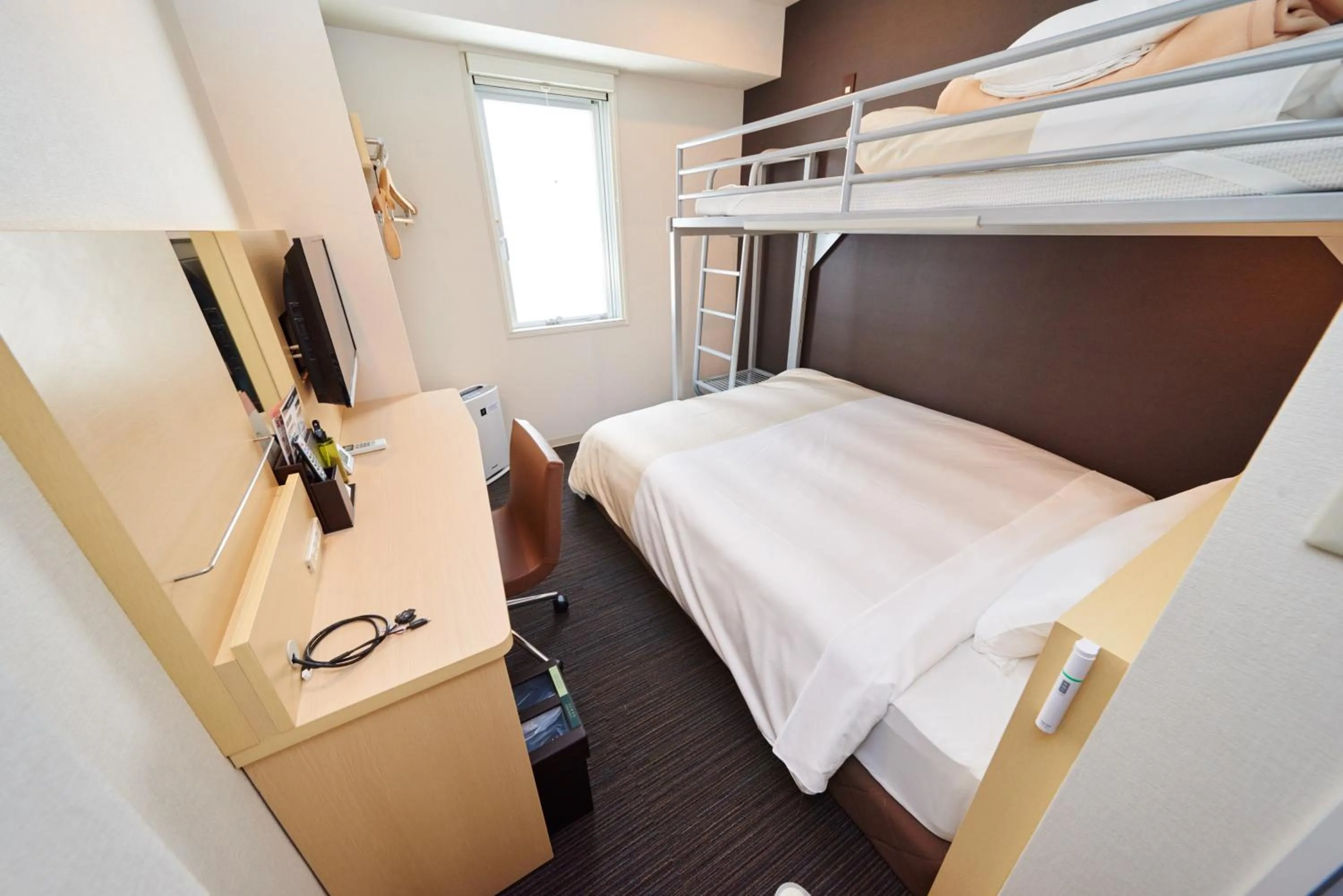 Photo of the whole room, Bed in Super Hotel JR Nara Ekimae Sanjo Dori