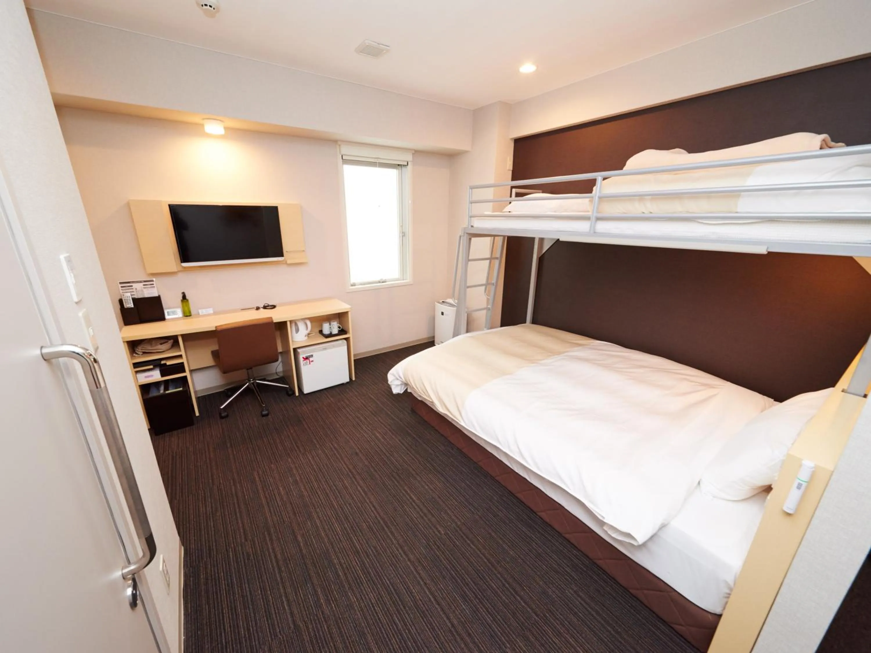 Photo of the whole room, Bed in Super Hotel JR Nara Ekimae Sanjo Dori