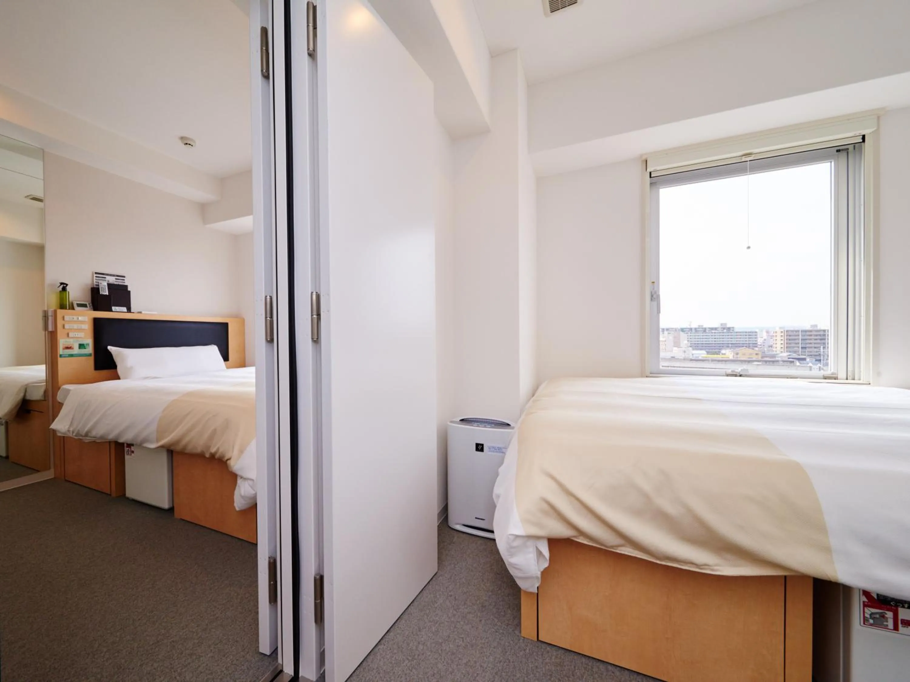 Photo of the whole room, Bed in Super Hotel JR Nara Ekimae Sanjo Dori