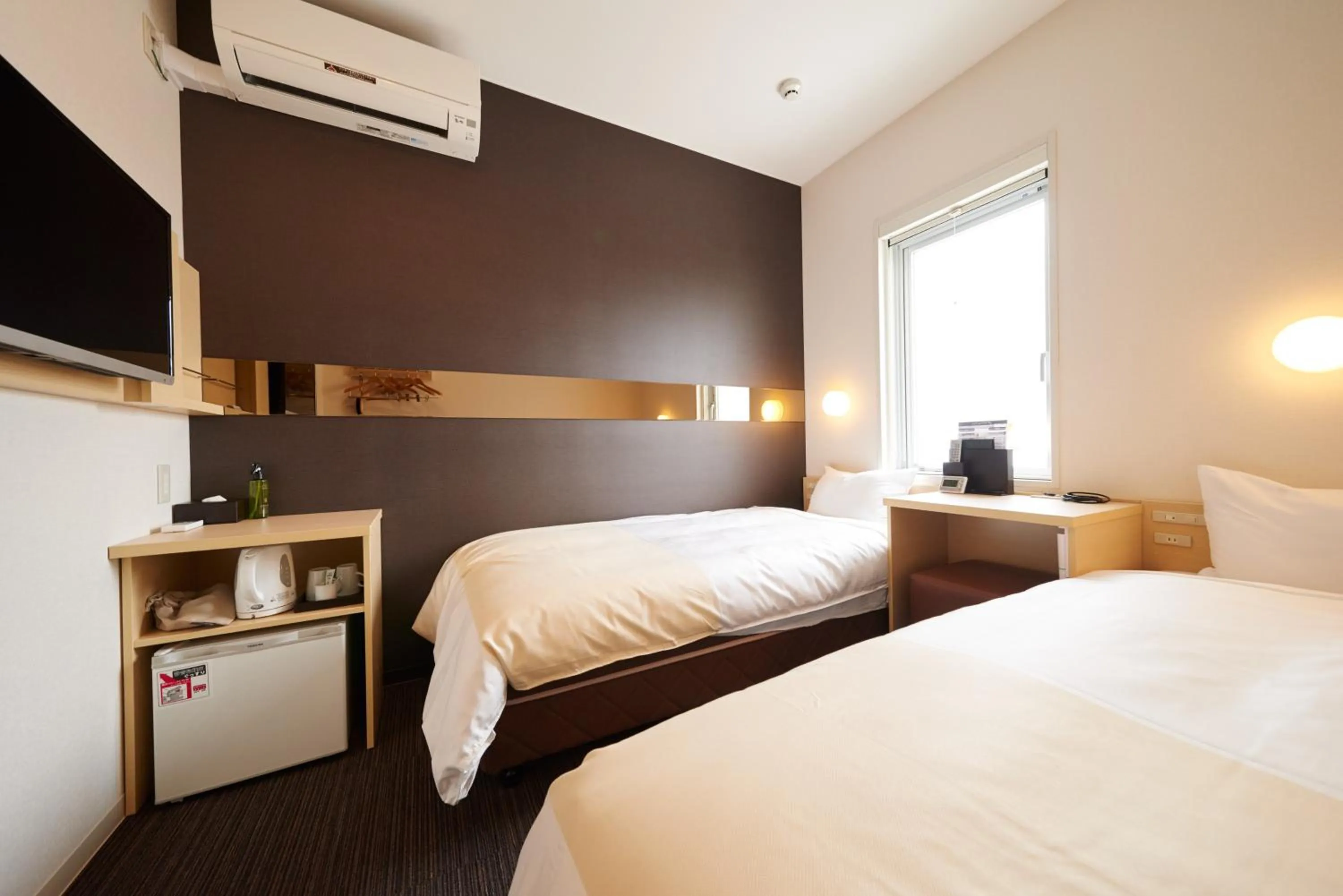 Photo of the whole room, Bed in Super Hotel JR Nara Ekimae Sanjo Dori