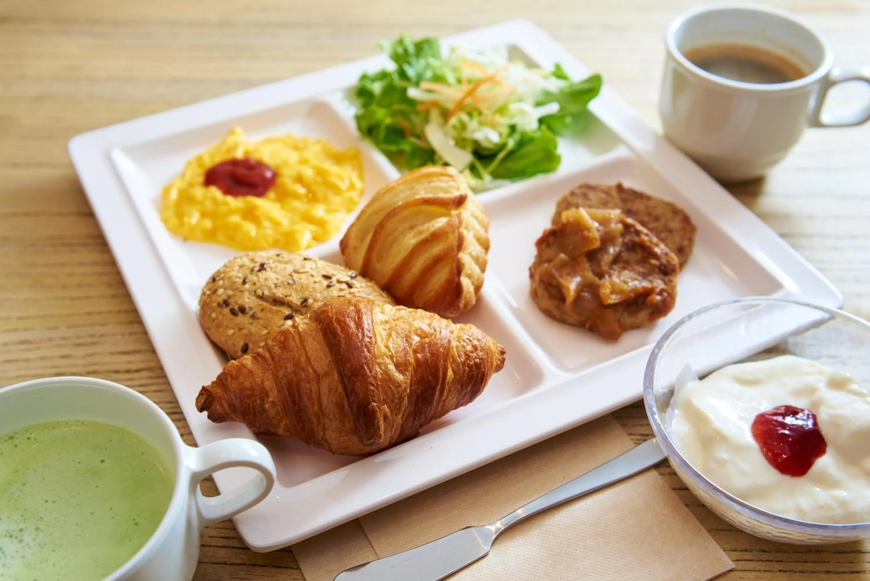 Buffet breakfast in Super Hotel JR Nara Ekimae Sanjo Dori