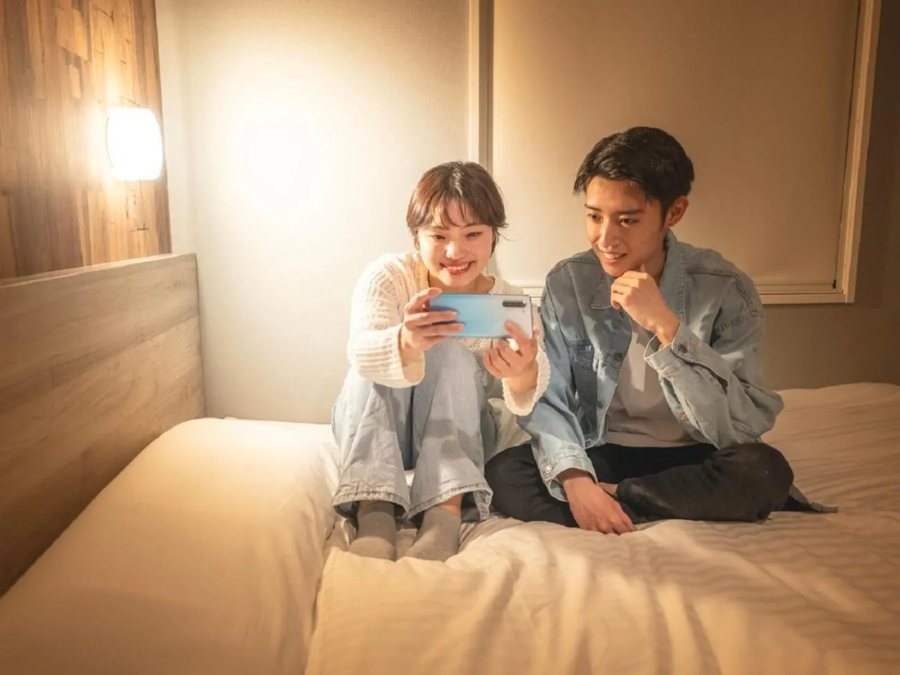 People, Bed in Super Hotel JR Nara Ekimae Sanjo Dori