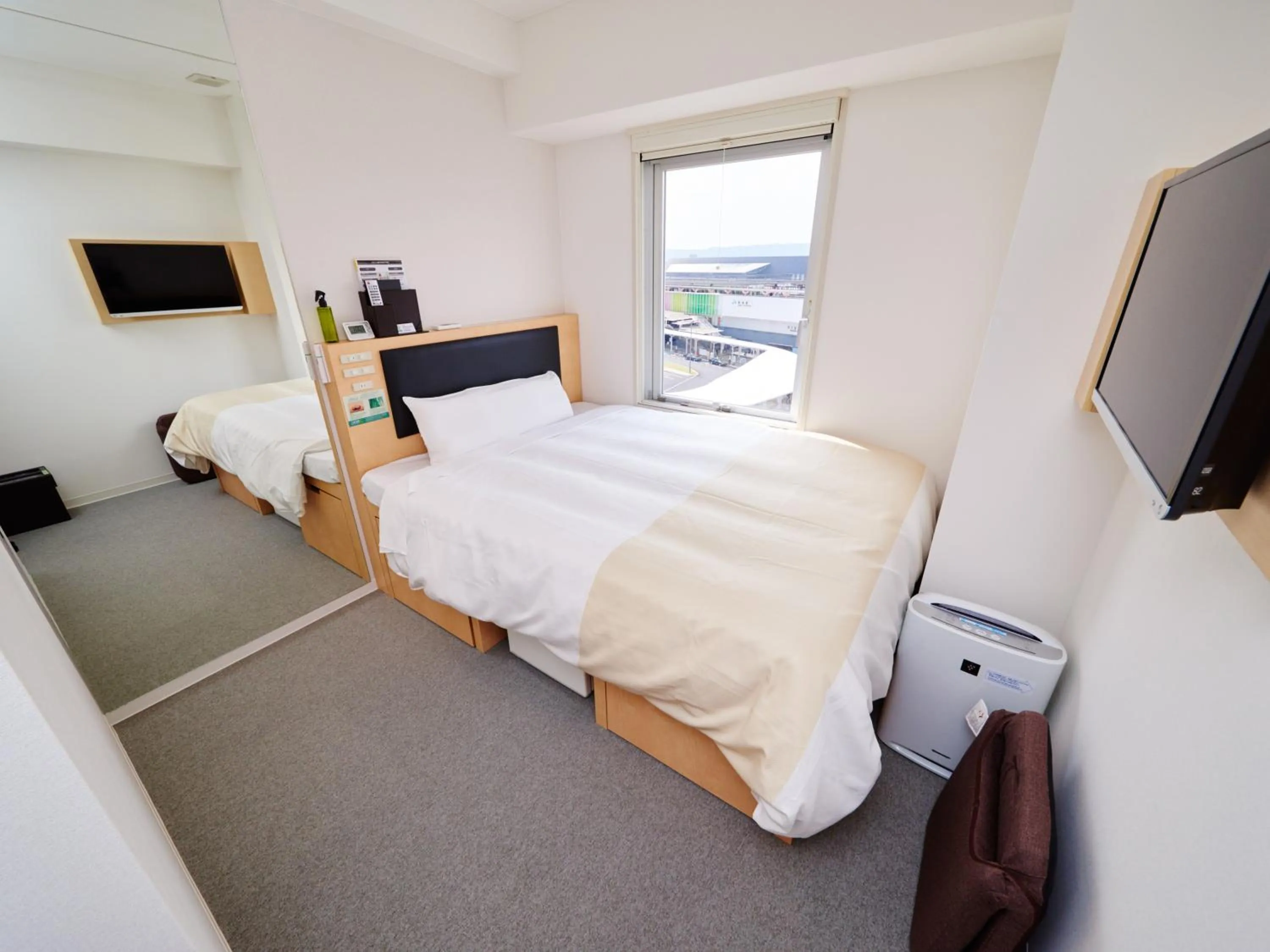 Photo of the whole room, Bed in Super Hotel JR Nara Ekimae Sanjo Dori