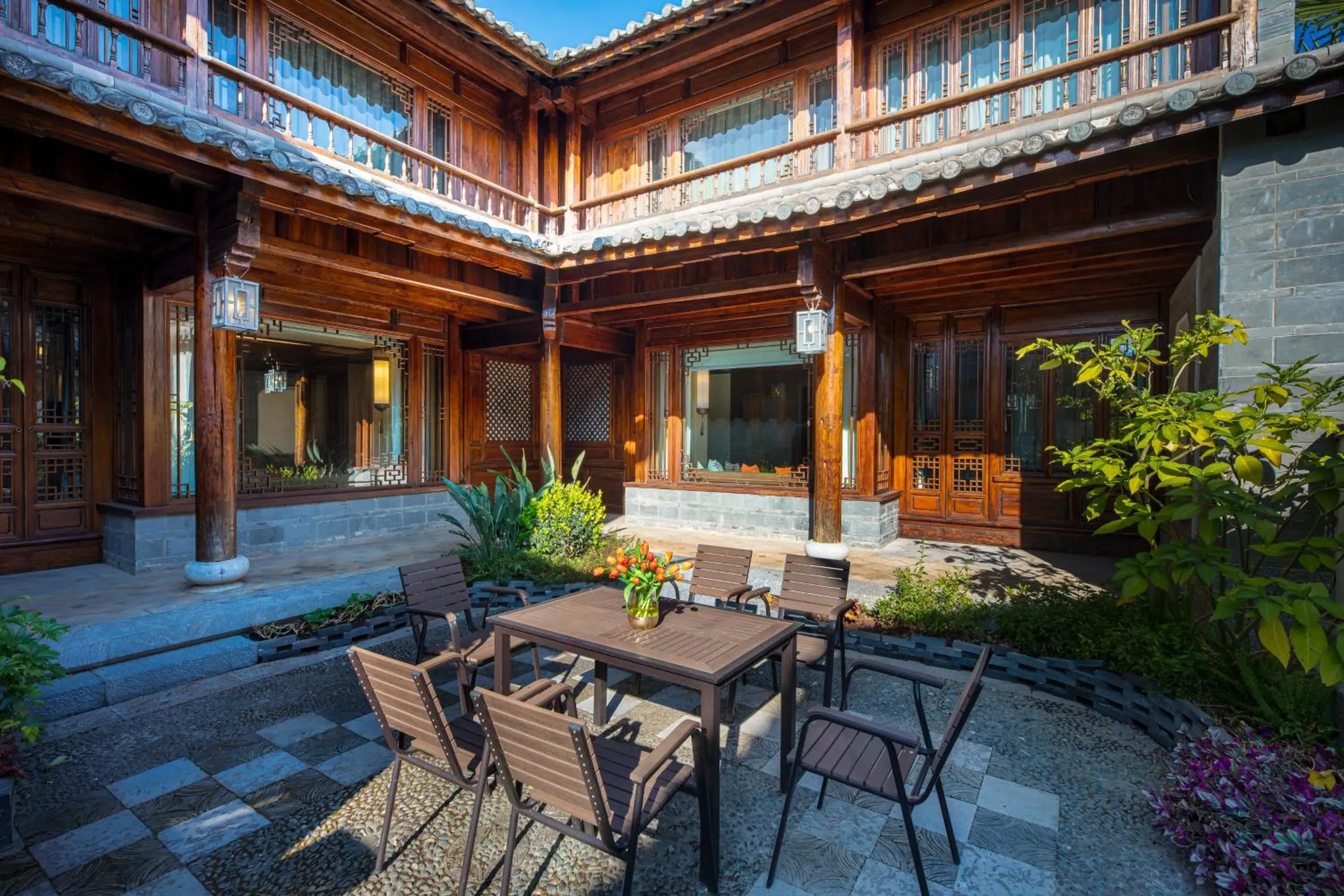 Property building in InterContinental Lijiang Ancient Town Resort by IHG Property building in InterContinental Lijiang Ancient Town Resort by IHG