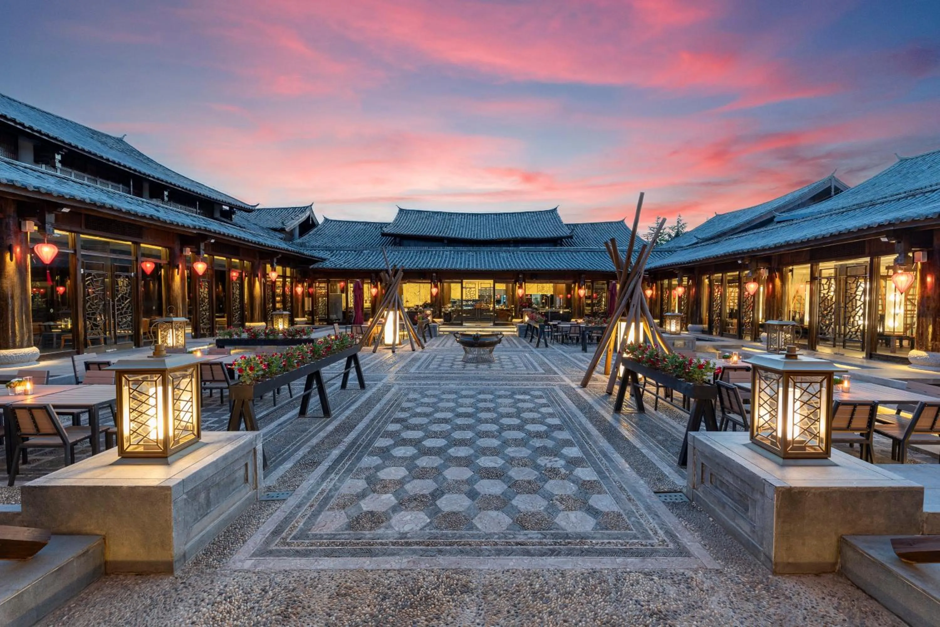 Property building in InterContinental Lijiang Ancient Town Resort by IHG