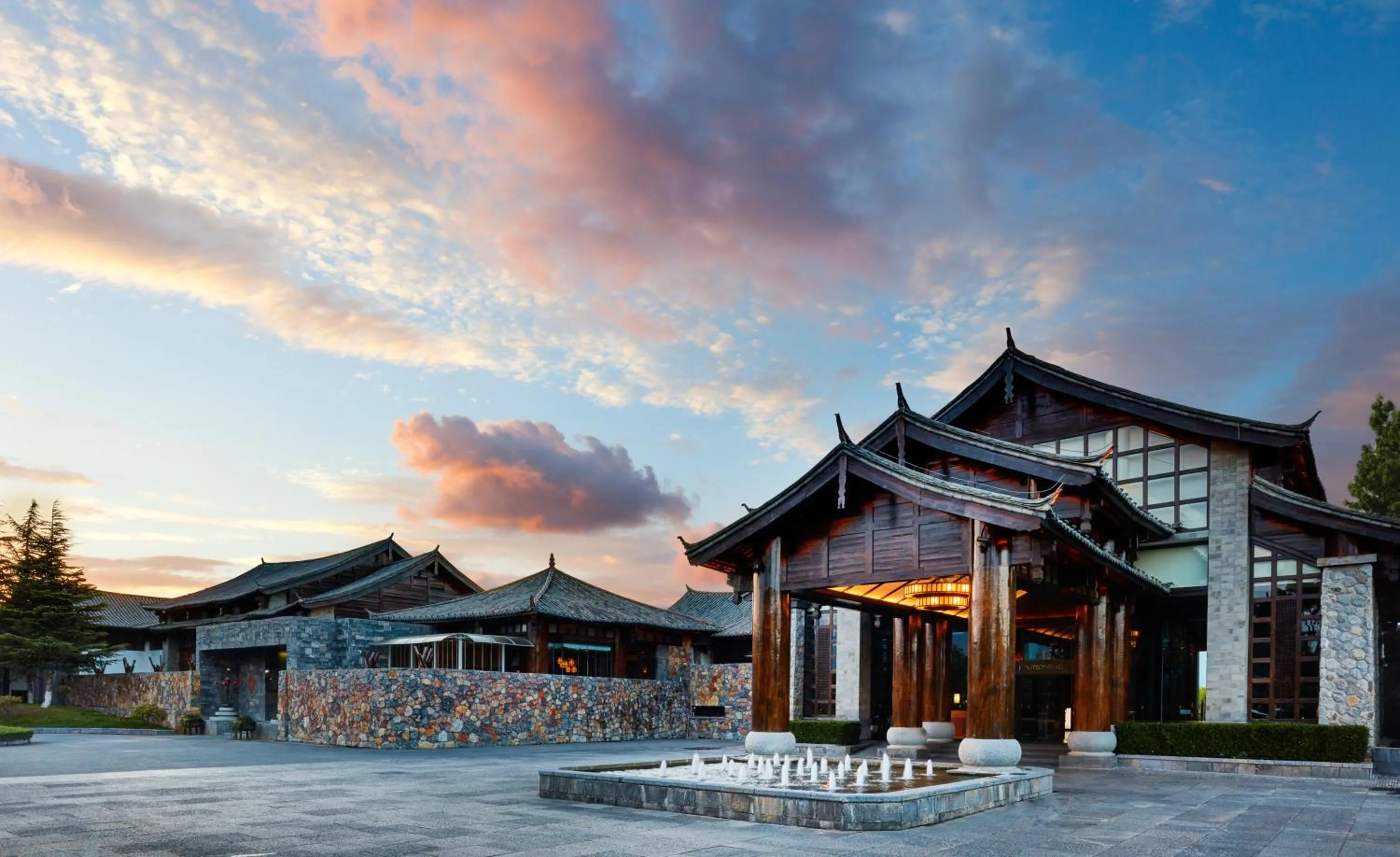 Property building in InterContinental Lijiang Ancient Town Resort by IHG
